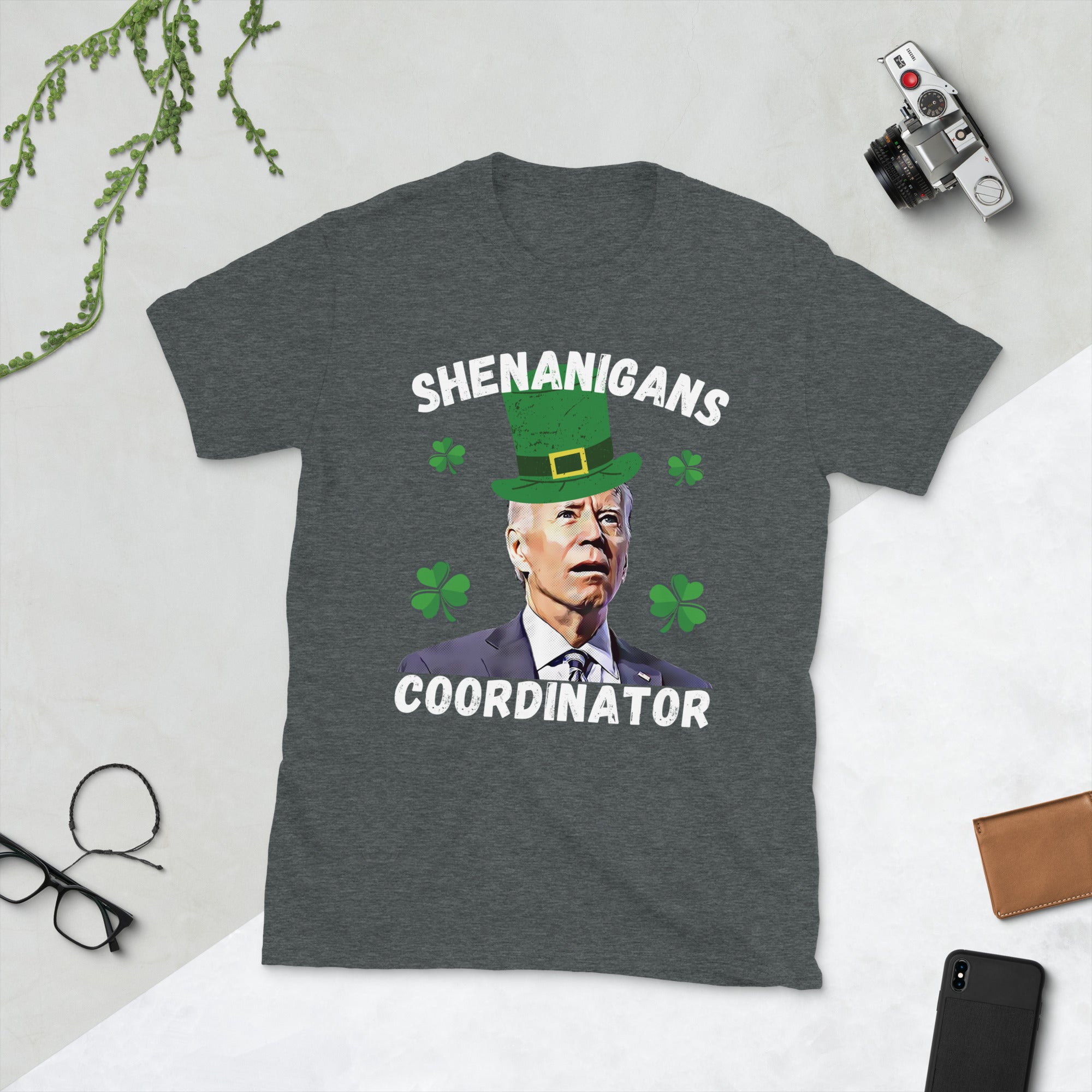 Funny St Patricks Day Shirt, Shenanigans Coordinator Shirt, Funny Biden Shirt, St Patricks Biden T-Shirt, Saint Patricks Day Funny Gifts - Madeinsea©