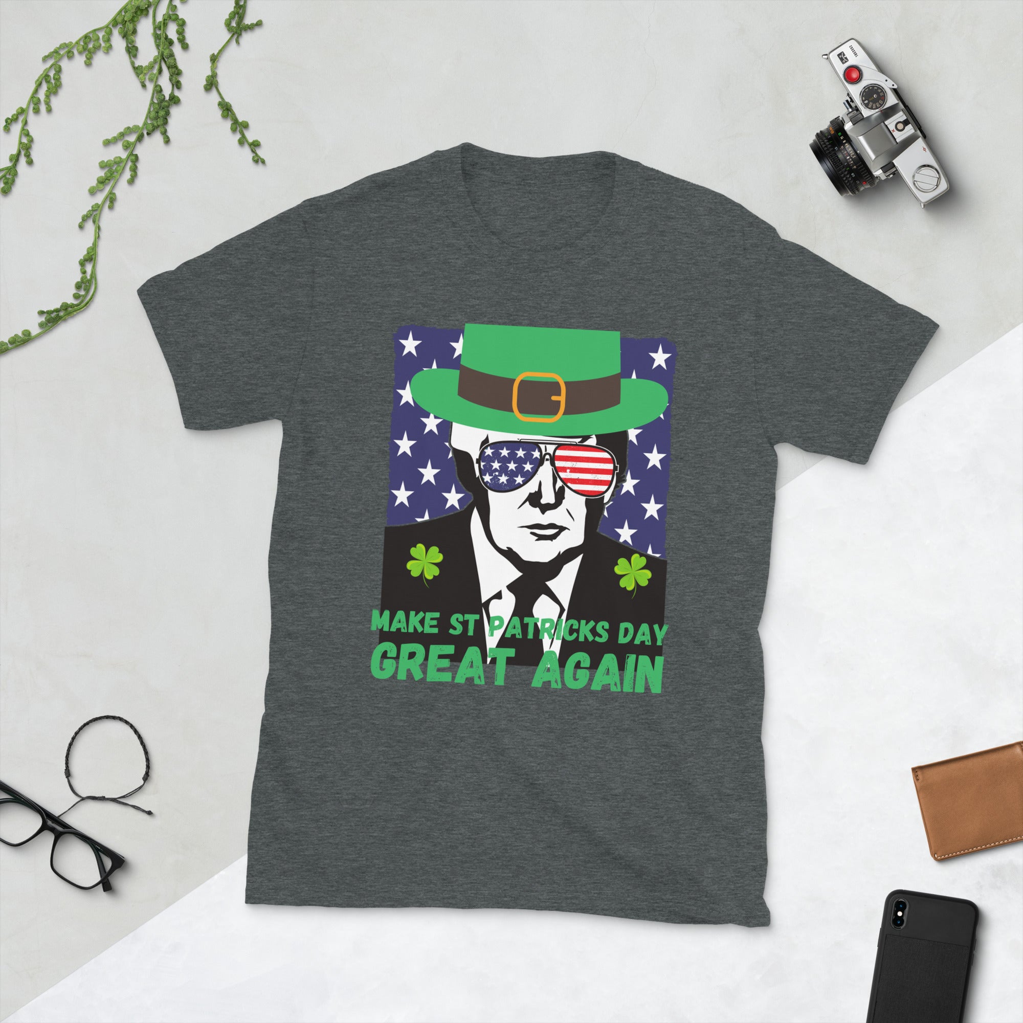 Donald Trump Make St Patrick&#39;s Day Great Again, Funny St Patrick&#39;s Shirt, Republican Gifts, St Patricks Shirt for Men, Irish Women Gift Tee - Madeinsea©