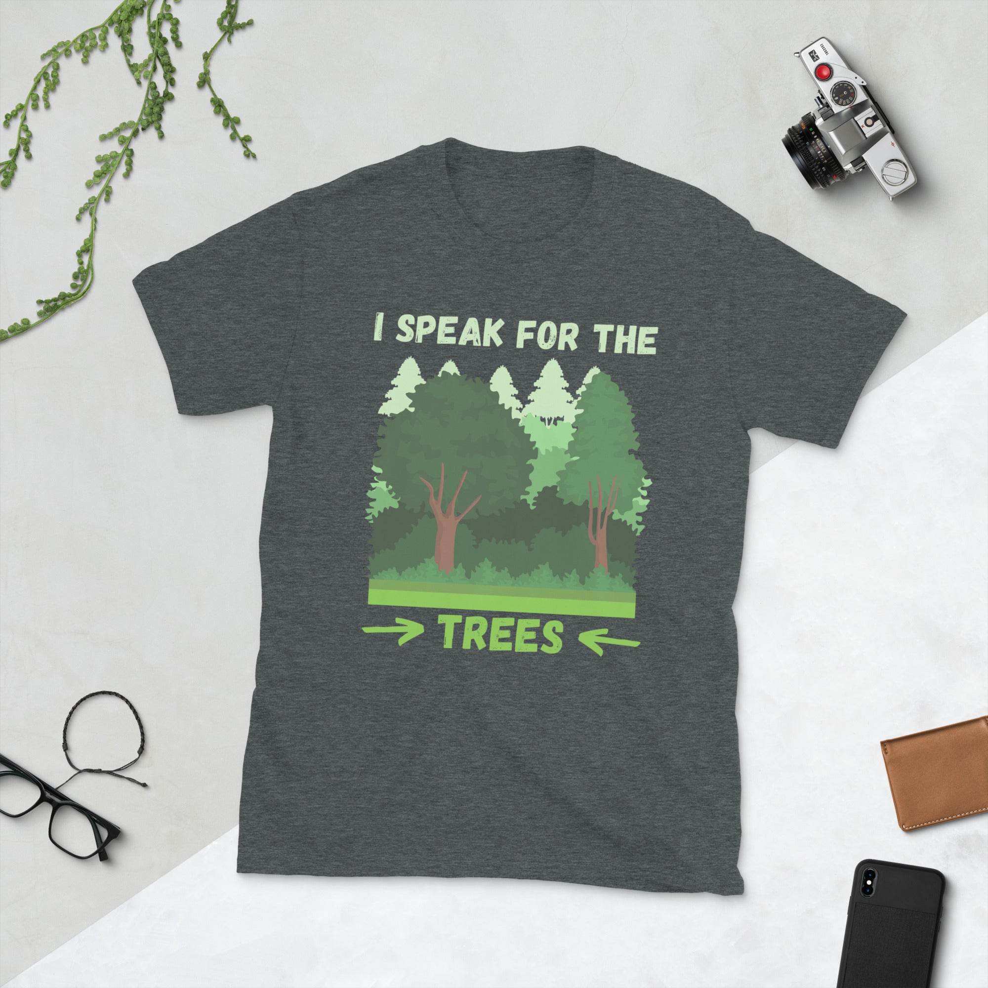 T-shirt Jour de la Terre, T-shirt Je parle pour les arbres, T-shirt Sauver la Terre, Réchauffement climatique, Cadeaux Jour de la Terre, Sauver la planète, T-shirt cadeau Jour de la Terre 2022