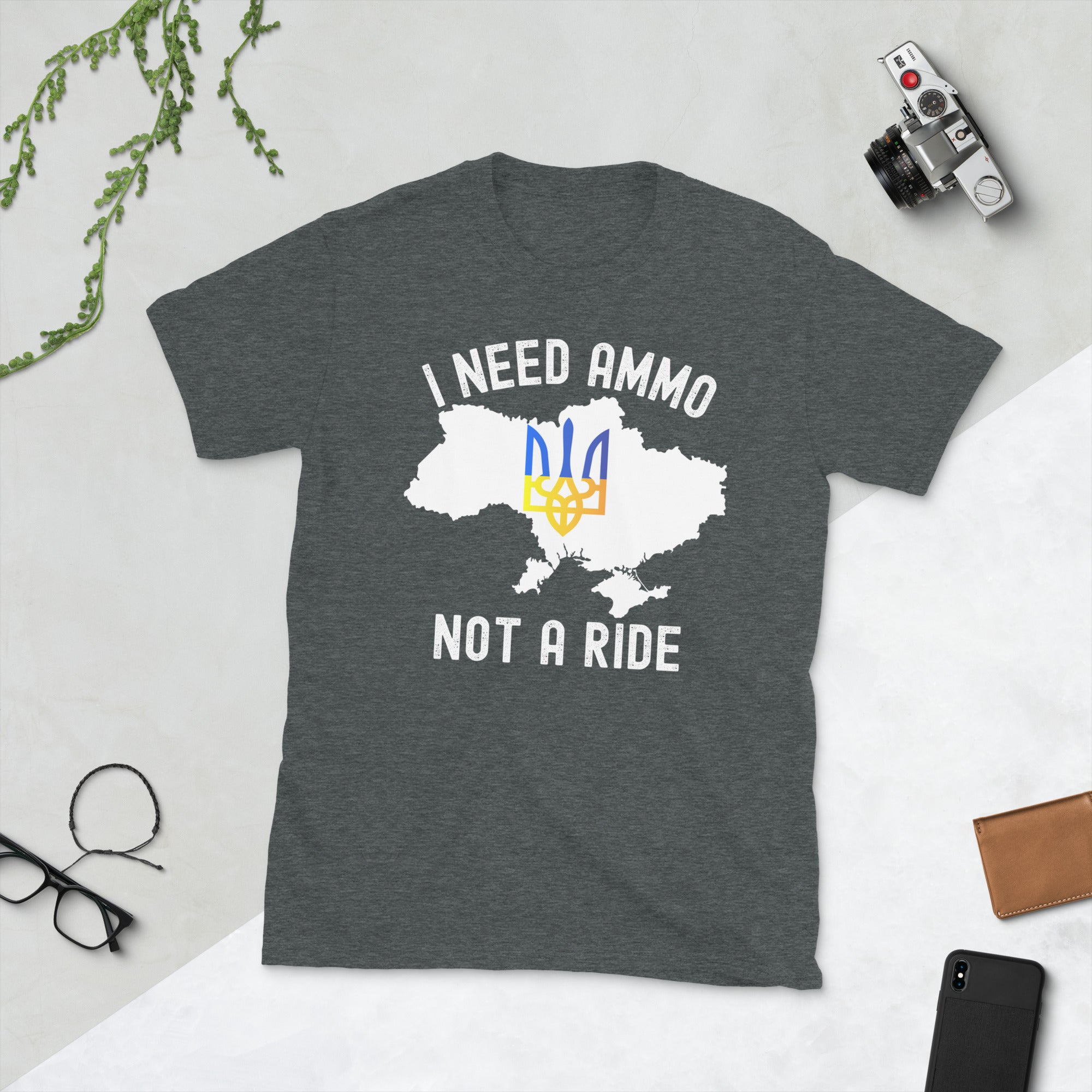 I Need Ammo Not a Ride, Ukraine Shirt, Support Ukraine Tee, Stand with Ukraine Gift, Puck Futin Shirt, Ukraine Flag Shirt, The Fight is Here