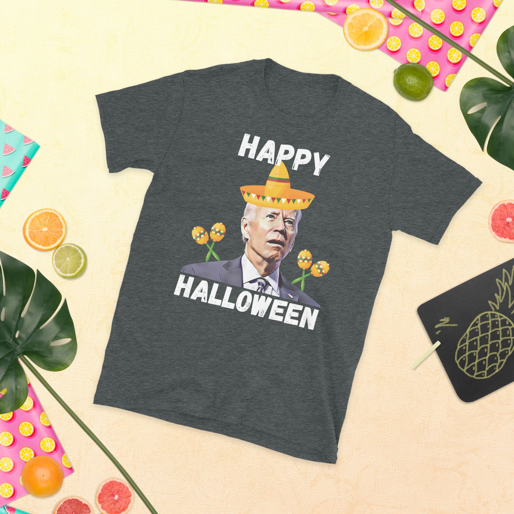 Happy Halloween Biden Shirt, Biden Cinco de Mayo, Funny Gifts for Cinco De Mayo, Republican Shirt, Halloween T-Shirt, Funny Mexican Tee