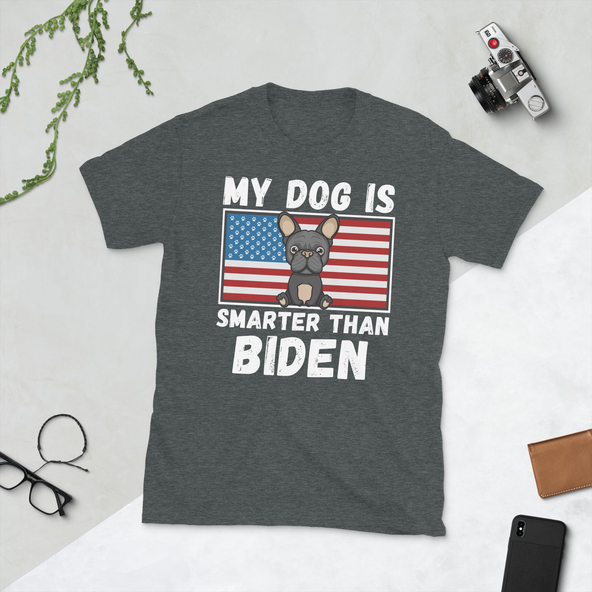 Funny Biden Shirt, My Dog Is Smarter Than Biden, Republican Shirt, Anti Biden Tshirt, American Patriot Dog Shirt, Funny Biden Shirt, FJB Tee - Madeinsea©