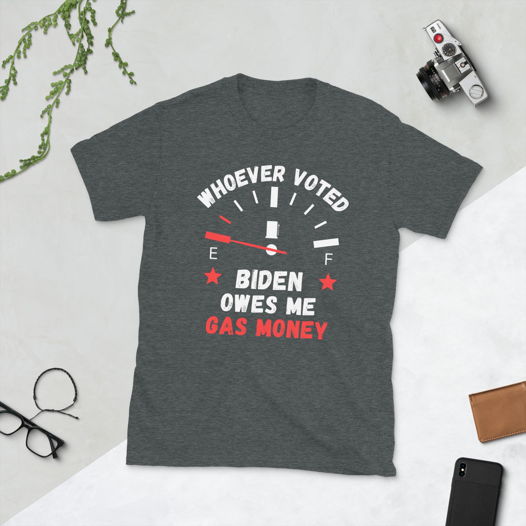 Whoever Voted Biden Owes Me Gas Money Shirt, Anti Biden Shirt, Biden Gas Shirt, Republican Shirt, Funny Anti Democrat Gift, Joe Biden Shirt - Madeinsea©