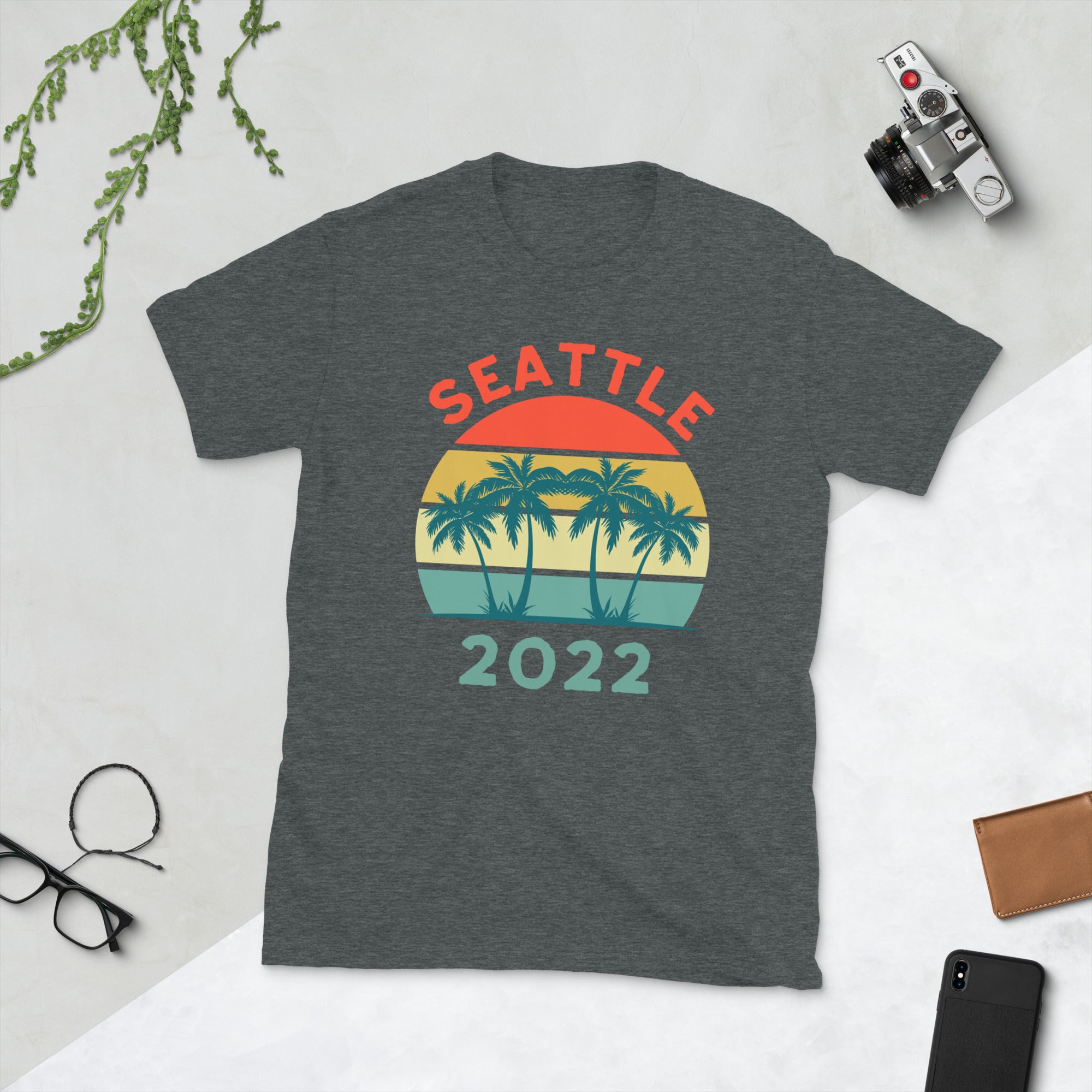 Seattle 2022 Shirt, Washington Summer Vacation Tshirt, Summer Holiday 2022 Matching Shirts, Washington State Tee, Seattle Retro Gift Shirt