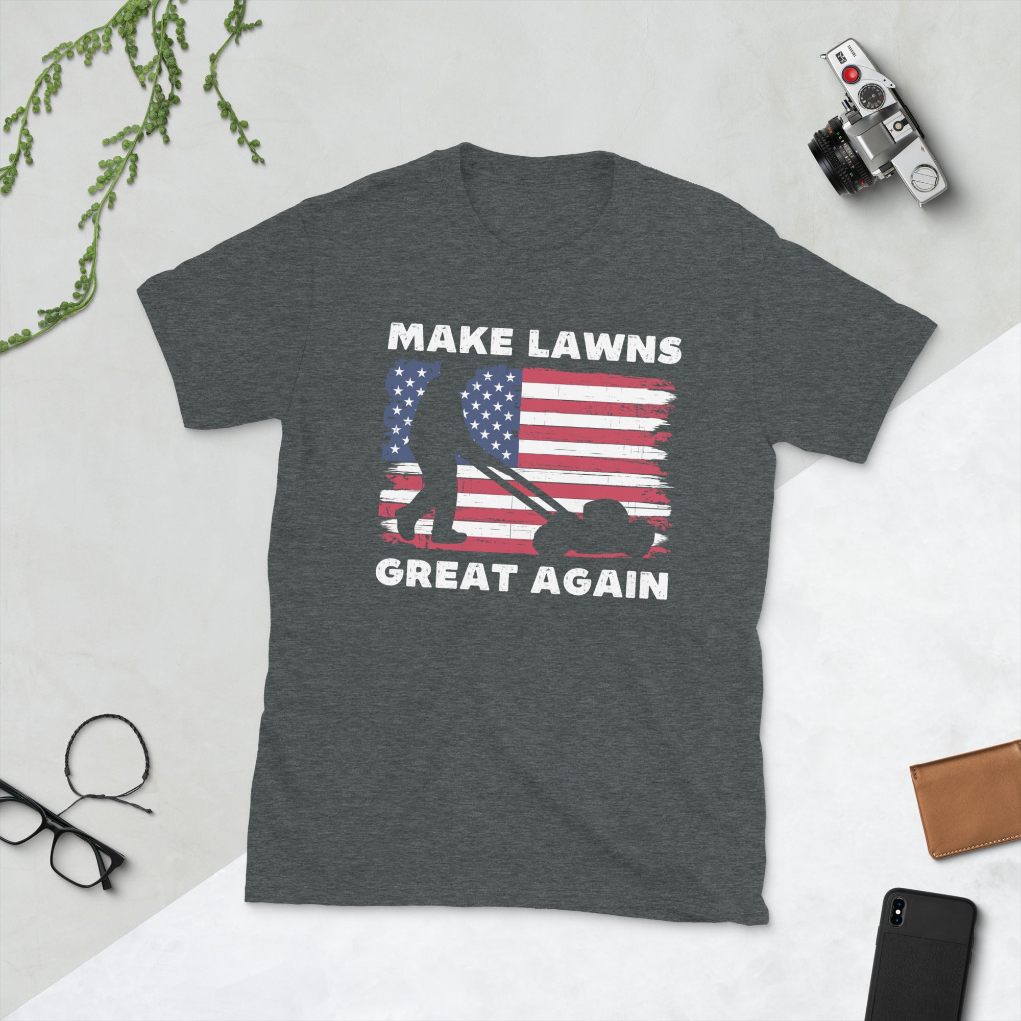 Make Lawns Great Again Tshirt, Funny Dad Gift, Lawn Mower, Fathers Day Gifts, Fathers Day T Shirt, Funny Gardening Tee, Mowing Shirt