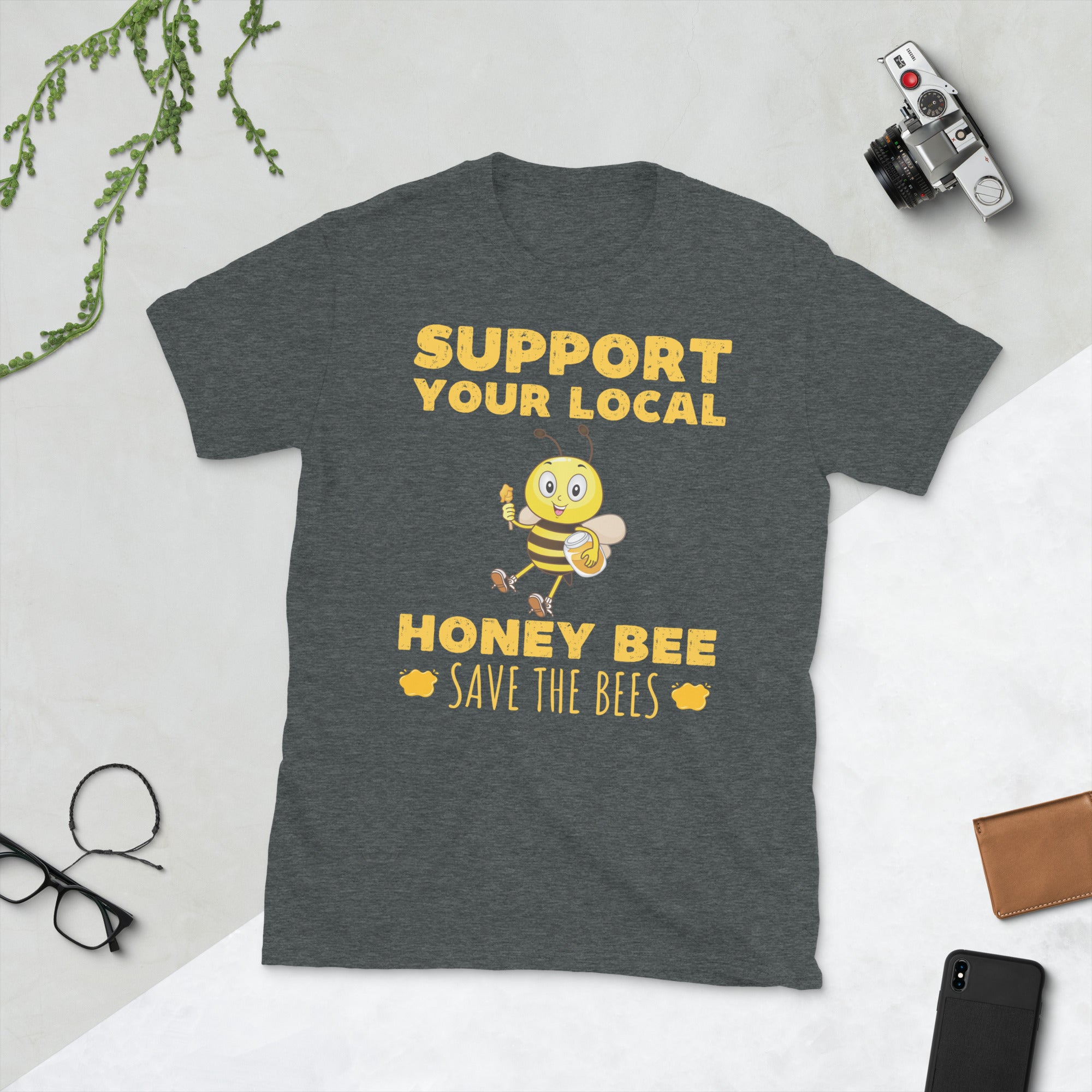 Save the Bees Shirt, Support Your Local Honey Bee, Beekeeping Tee, Funny Beekeeper Shirt Gift, Apiarist Tshirt, Gardener T Shirt, Bee Lover