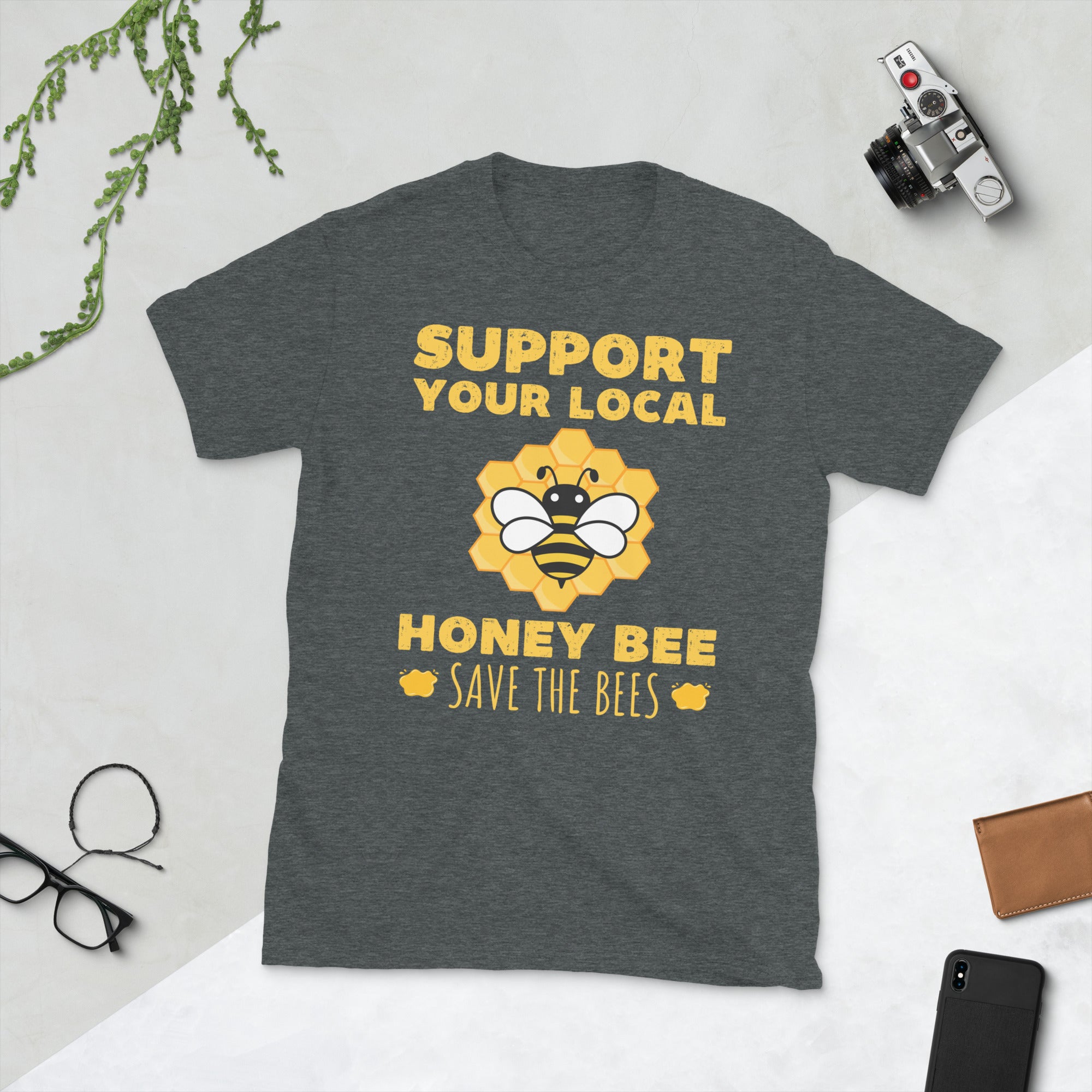 Save the Bees Shirt, Support Your Local Honey Bee, Beekeeping Tee, Funny Beekeeper Shirt Gift, Apiarist Tshirt, Gardener T Shirt, Bee Lover