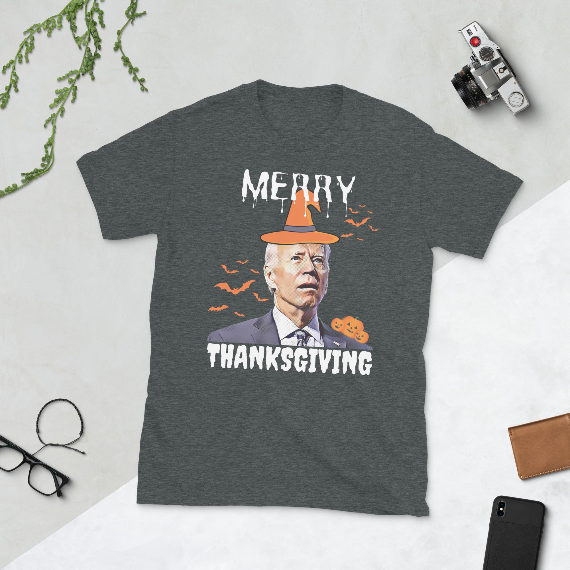 Merry Thanksgiving Halloween Shirt, Funny Joe Biden Confused, Halloween Biden Shirt, Republican Tshirt, FJB Shirt, Halloween Gifts For Him - Madeinsea©