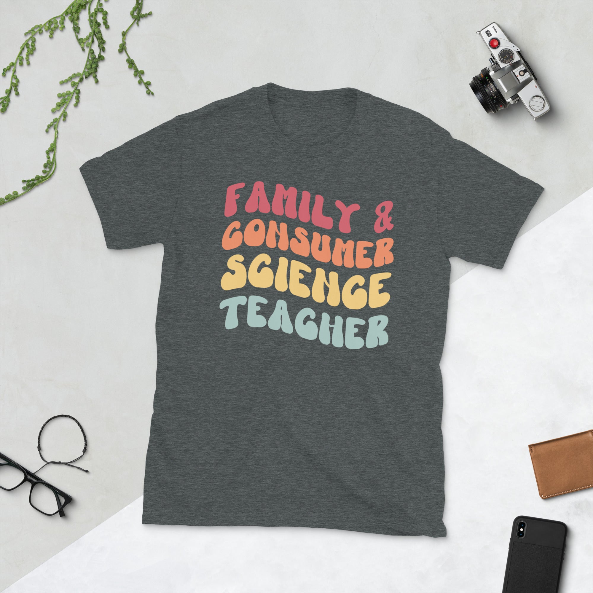 Groovy FCS Teacher Shirt, Family and Consumer Science Teacher Gifts, Teacher Love TShirt, Retro Teacher T Shirt, Vintage FCS Teacher Tee - Madeinsea©