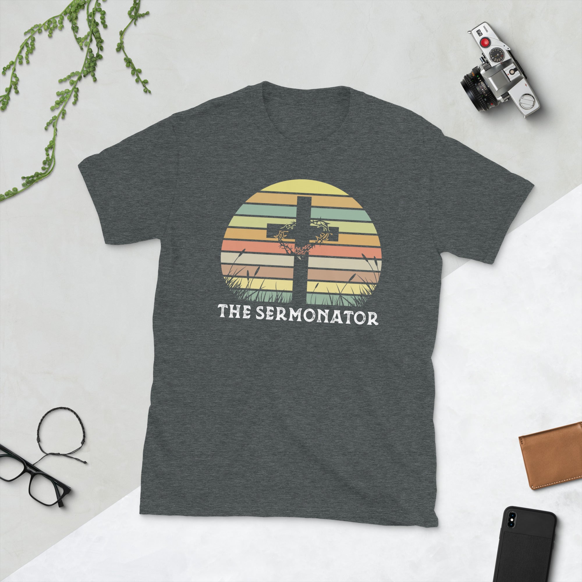 Retro Sermonator Shirt, Funny Preacher Gift, Pastor Shirt, Missionary T Shirt, Gifts For Pastor, Christian Preacher TShirt, Minister T-Shirt - Madeinsea©