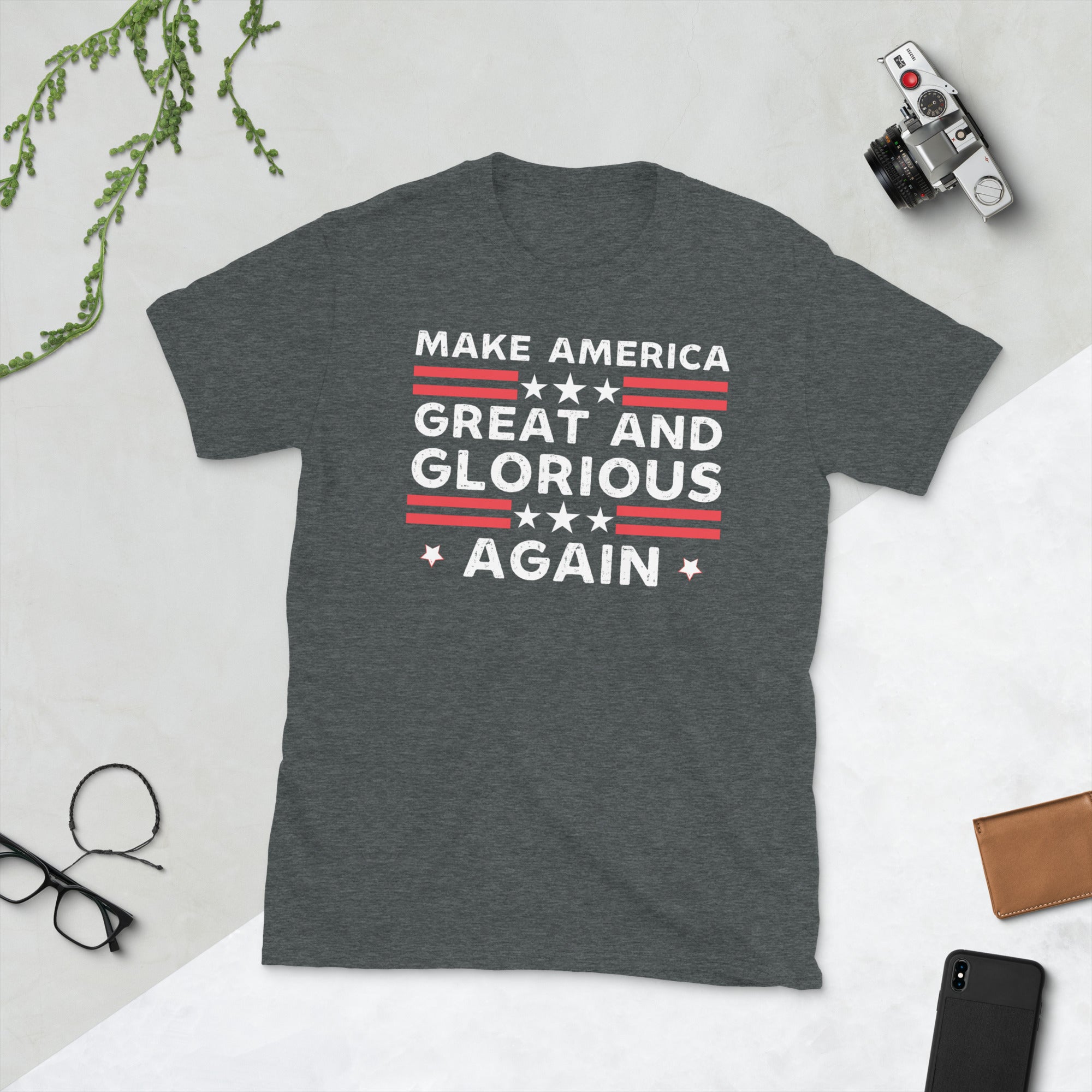 Make America Great And Glorious Again Trump 2024 Shirt, MAGA 2024 Tshirt, Ultra MAGA Shirt, Republican Gifts, Patriotic Tee - Madeinsea©