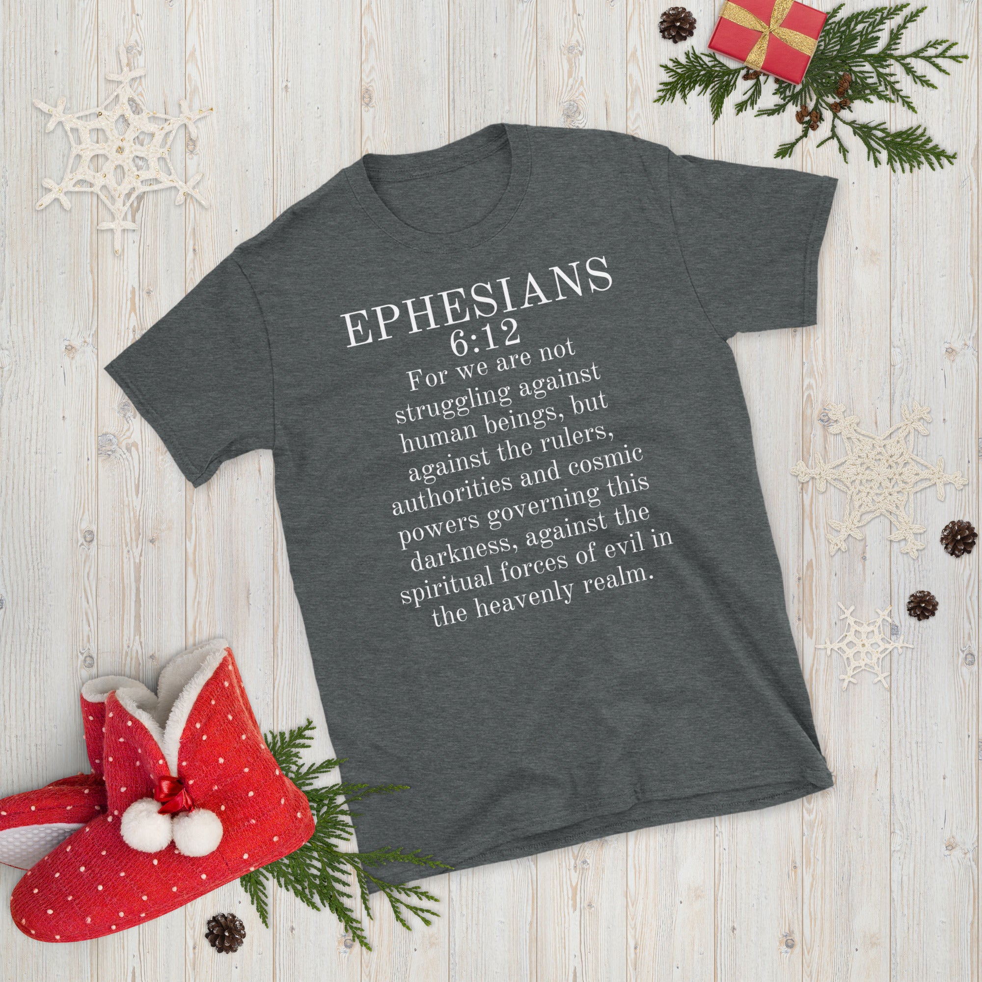 Ephesians 6 12 Shirt, Pastor Gifts, Religious Gifts, Jesus Sweatshirt, God Shirt, Catholic Gifts, Bible Verse Shirt, Christian Gift TShirt - Madeinsea©