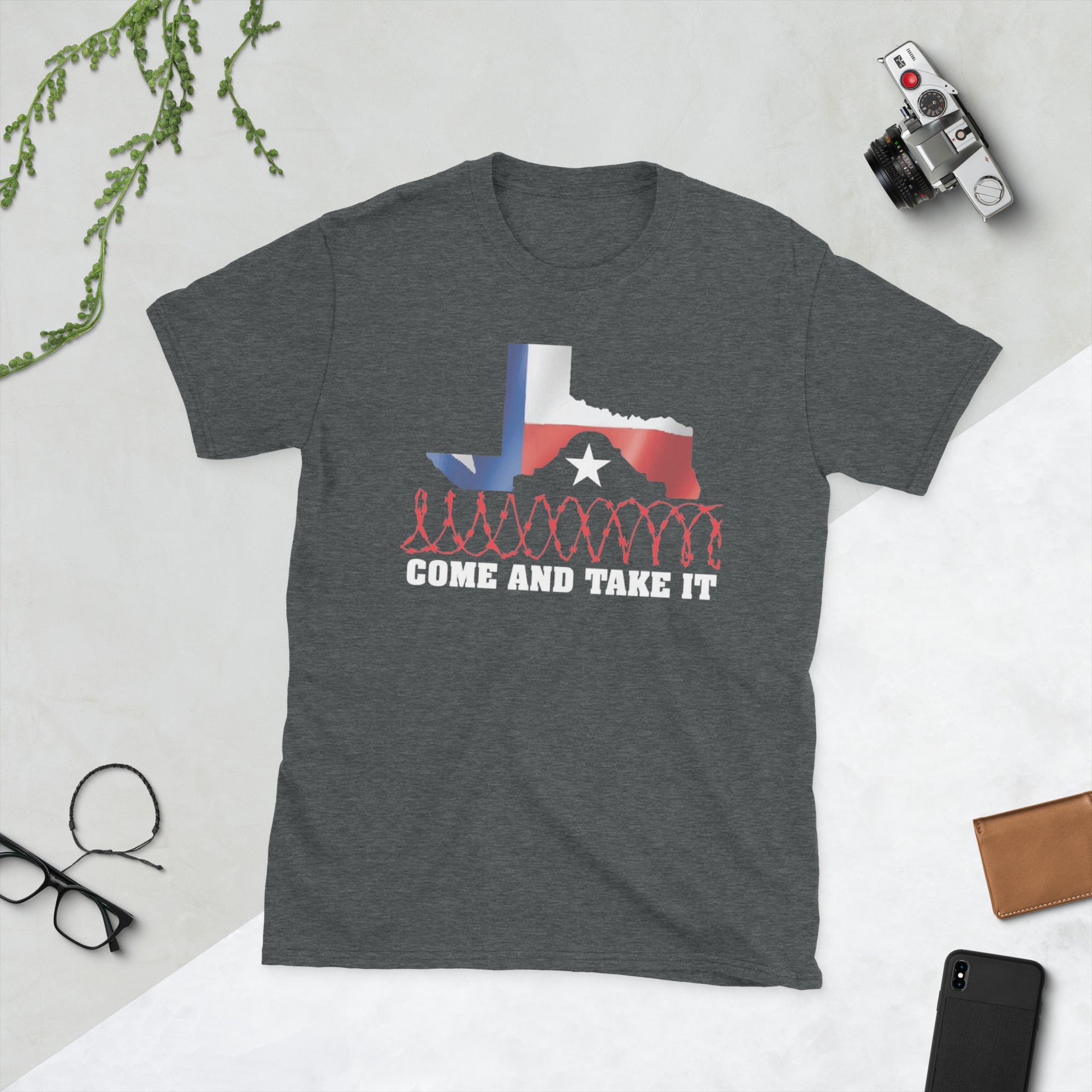 Come And Take It Razor Wire Texas Flag Shirt, Texas Attorney General Support Tshirt, American Patriot Tee, Lone Star State Flag, Proud Texan - Madeinsea©