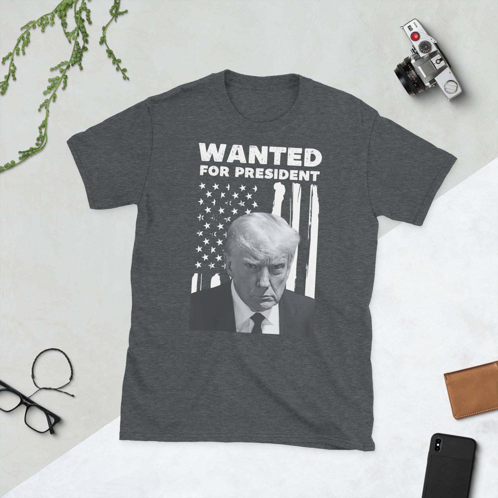 Wanted For President, Trump 2024 Shirt, Republican Gift, Funny Trump Tee, White House Trump 2024 Shirt, Political TShirt, Election Shirts