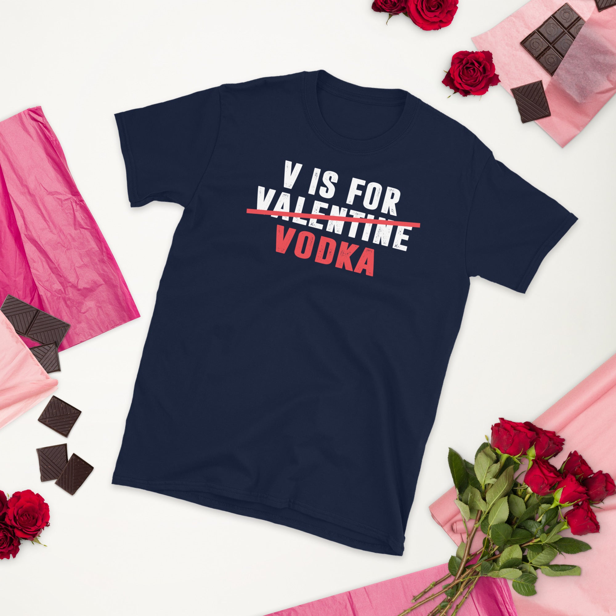 V is for Vodka Shirt, Valentines Day Shirt, Valentines Day Gifts, Funny Valentine TShirt, Single Woman T Shirt, Vodka Shirt, Vodka Lover Tee