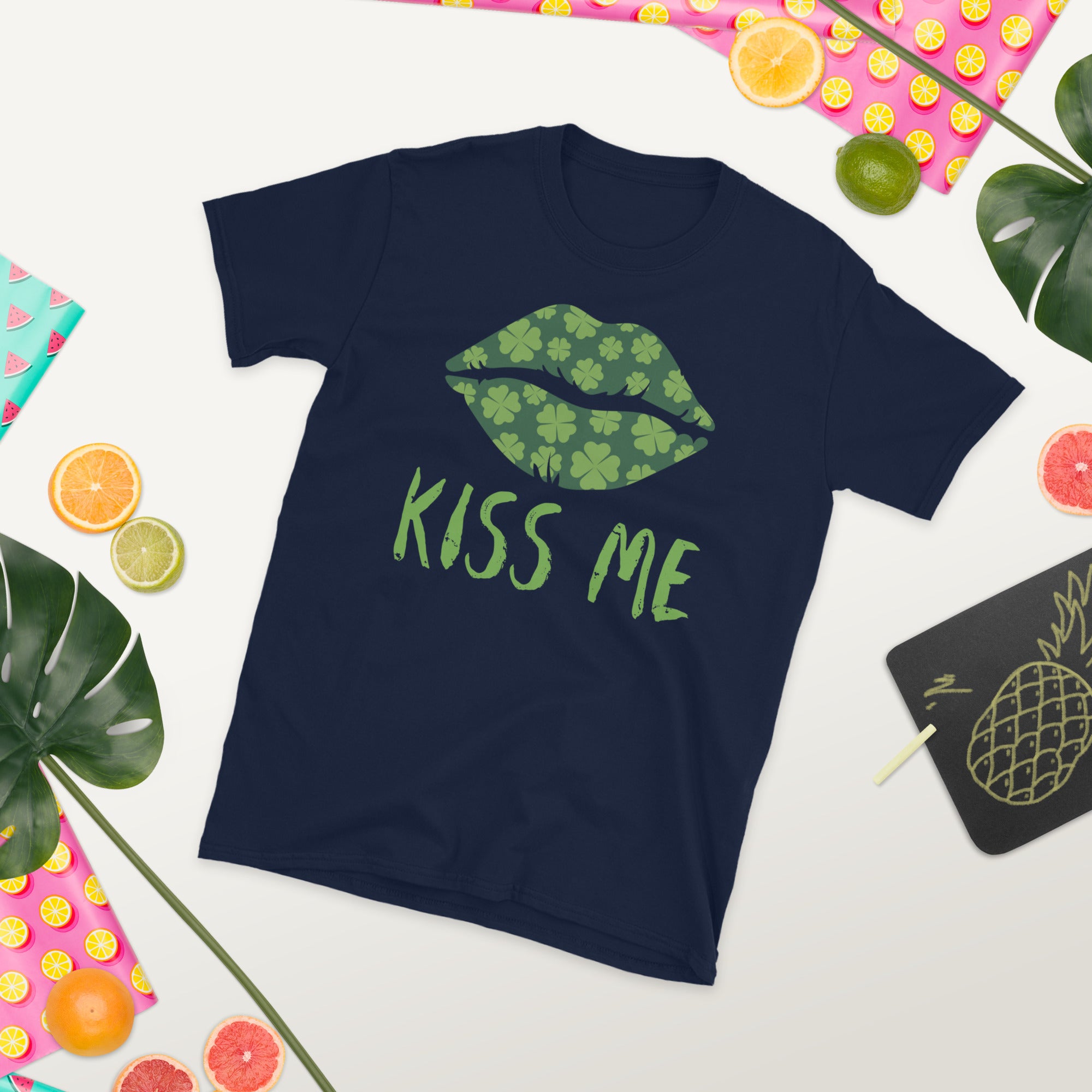 Lucky Kiss Shirt, St Patricks Day Shirt, Lucky TShirt, Saint Patricks Lips Shirt, St Patrick&#39;s Day Gifts, St Paddys Womens Gift Shirt - Madeinsea©