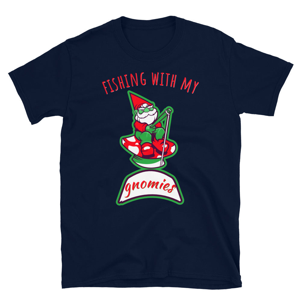 Ice Fishing Gnomes Shirt, Ice fishing gnomies, Fall gnomes tee shirt, autumn gnomes shirt, fall gnomes t-shirt, thanksgiving shirt