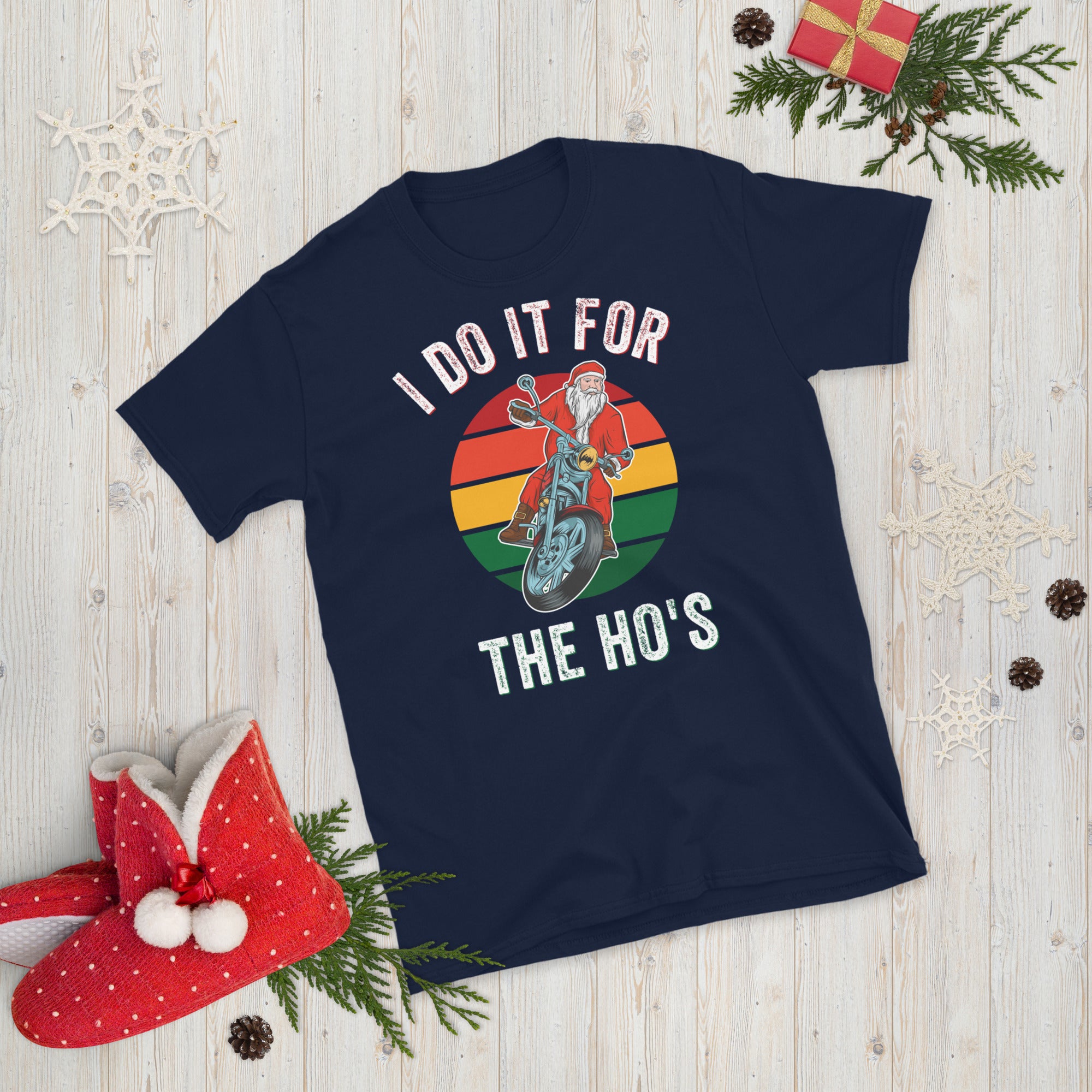 I Do It For The Hos Shirt, Rude Christmas Shirt, Santa Face Shirt, Santa Face Shirt, Rude Xmas Shirt, Offensive Xmas Gifts, Joke Xmas