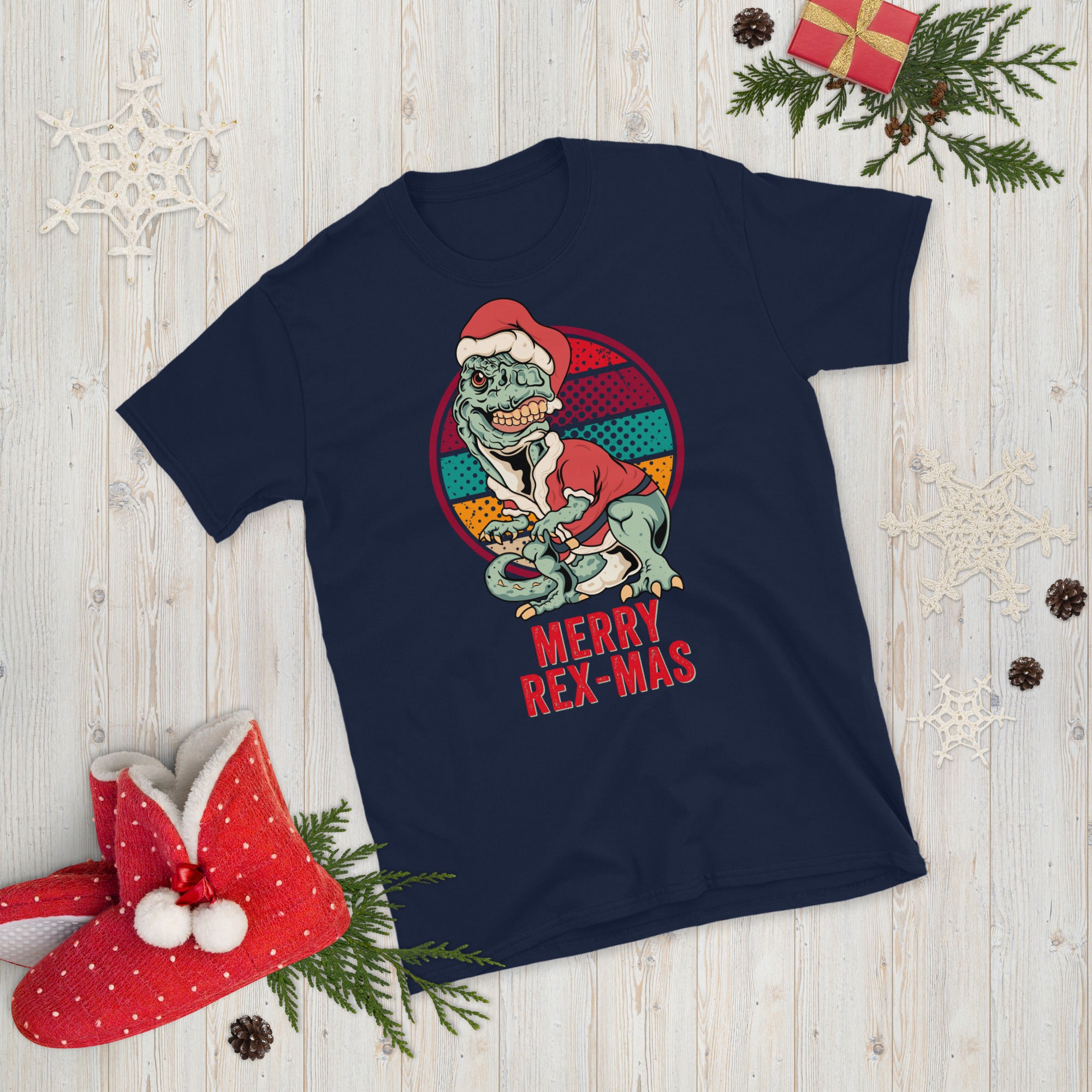 Merry Rexmas Shirt, T Rex Christmas Shirt, Dinosaur Christmas Shirt, Santasaurus shirt, Christmasaurus Rex, Xmas Dino Shirt, Santa Dino Tee - Madeinsea©