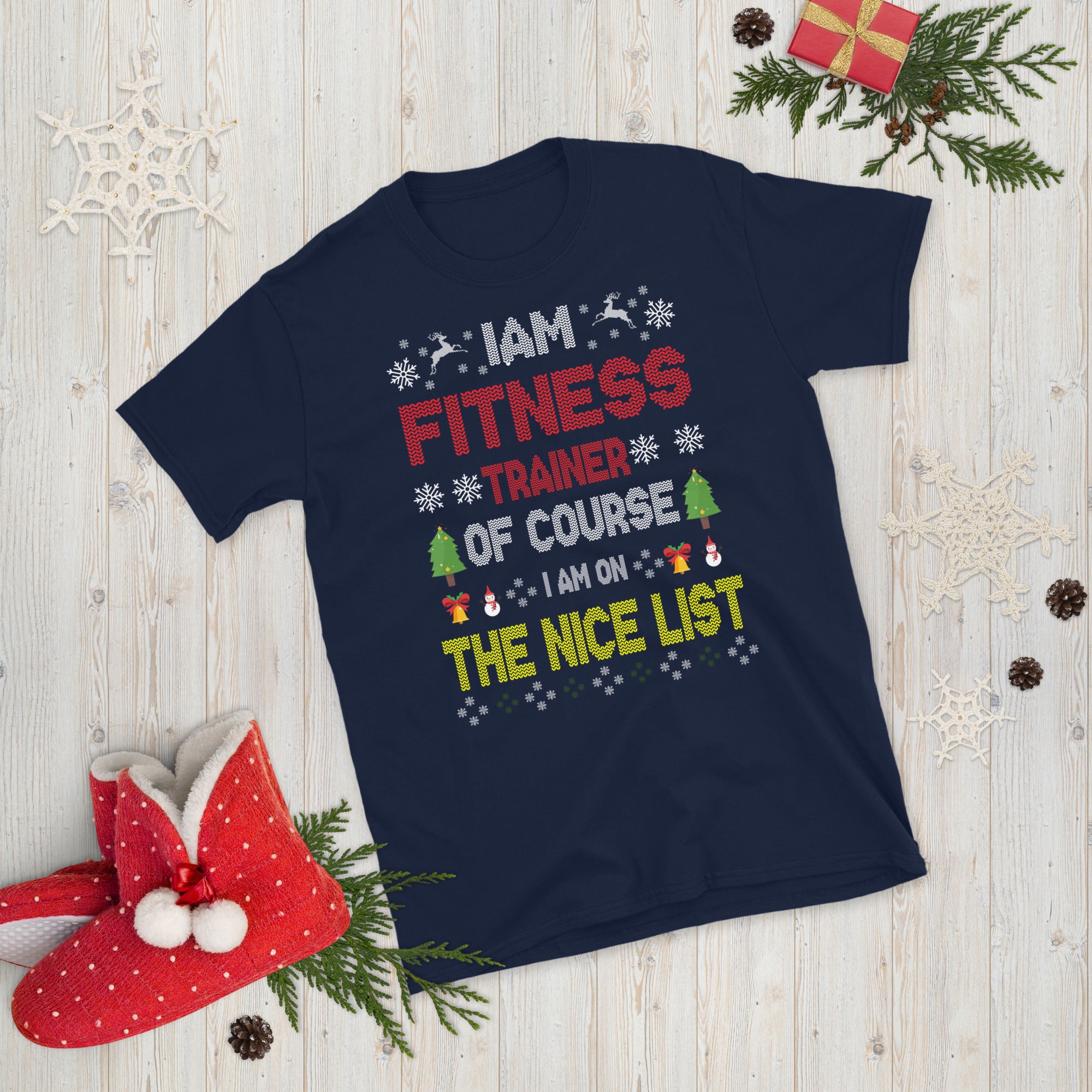 Fitness Trainer Christmas Shirt, Gym Trainer Shirt, Personal Trainer Shirt, Christmas Gift for Trainer, Funny Personal Trainer Xmas Gift - Madeinsea©