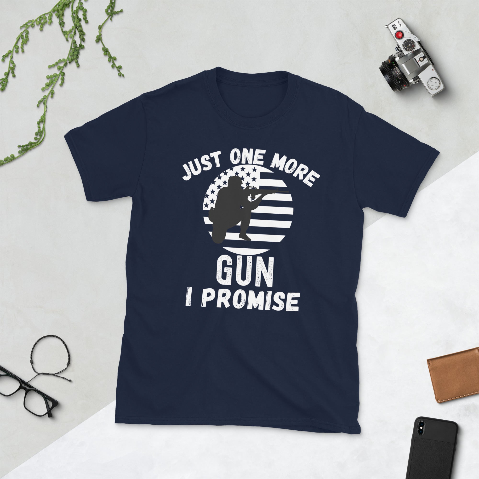 Just One More Gun I Promise, 2nd Amendment Shirt, 2A Shirt, Patriotic Gift, Republican TShirt, Pro Guns Tee, Funny Dad Gift, Gun Lover Shirt - Madeinsea©