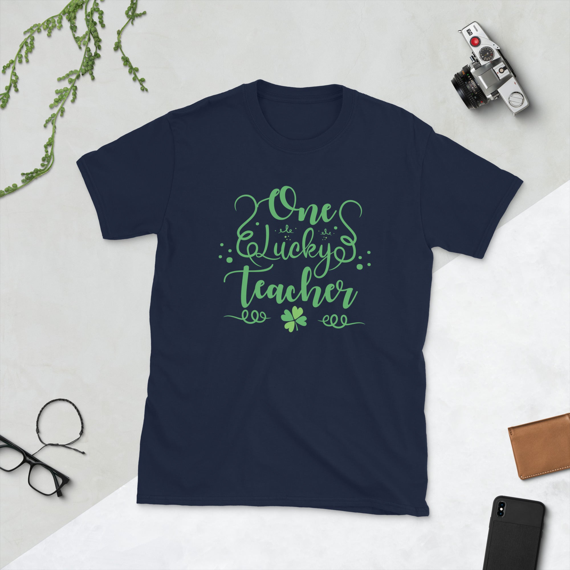 One Lucky Teacher Shirt, St Patricks Day Teacher Shirt,Lucky Teacher TShirt, St Patricks Gifts, Shamrock Tee, St. Pattys Shirt,Teacher Shirt - Madeinsea©