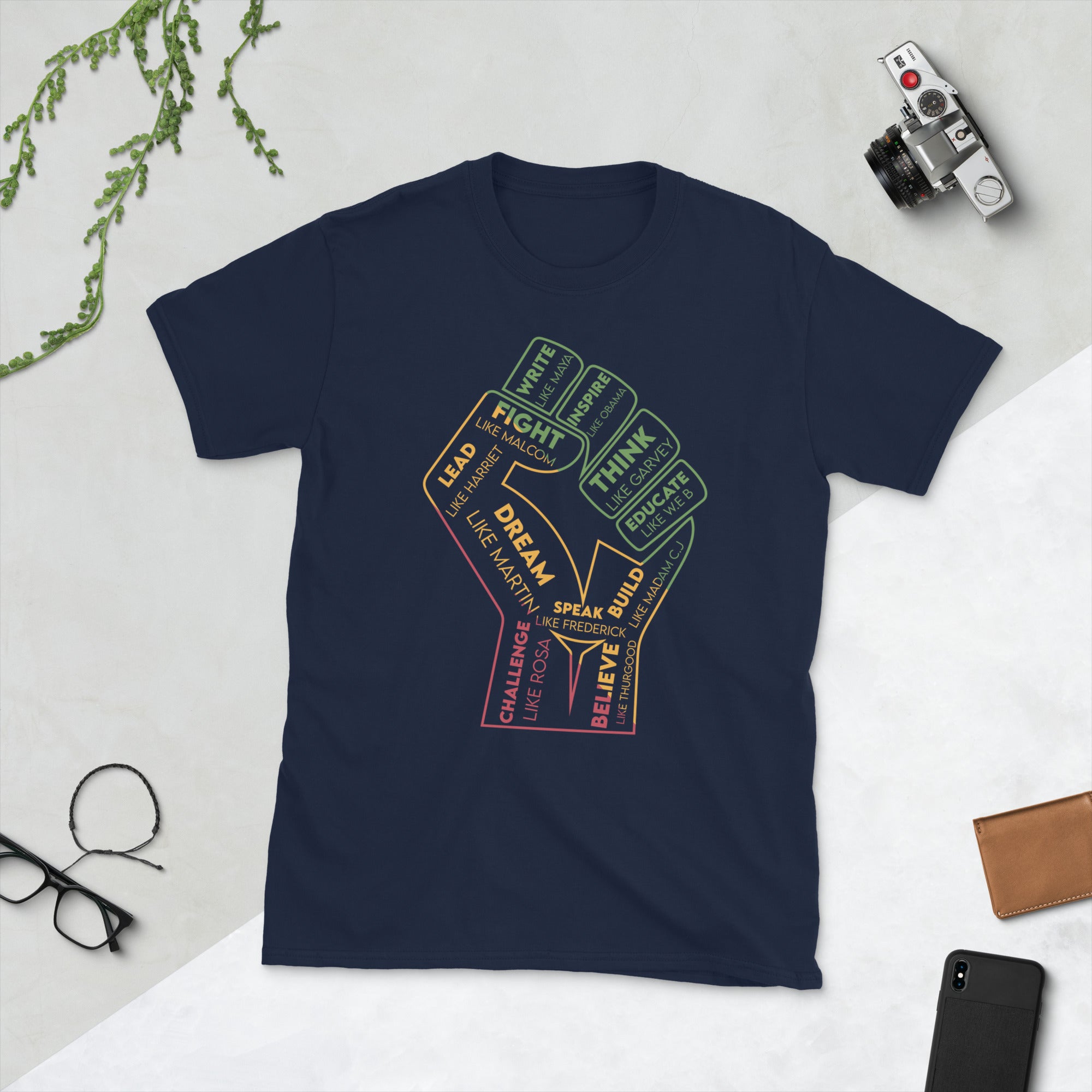 African American Activists Shirt, Black History T-Shirt, Black Pride Gifts, MLK Shirt, Afro Leaders, BLM Shirt, Black History Month Shirt - Madeinsea©