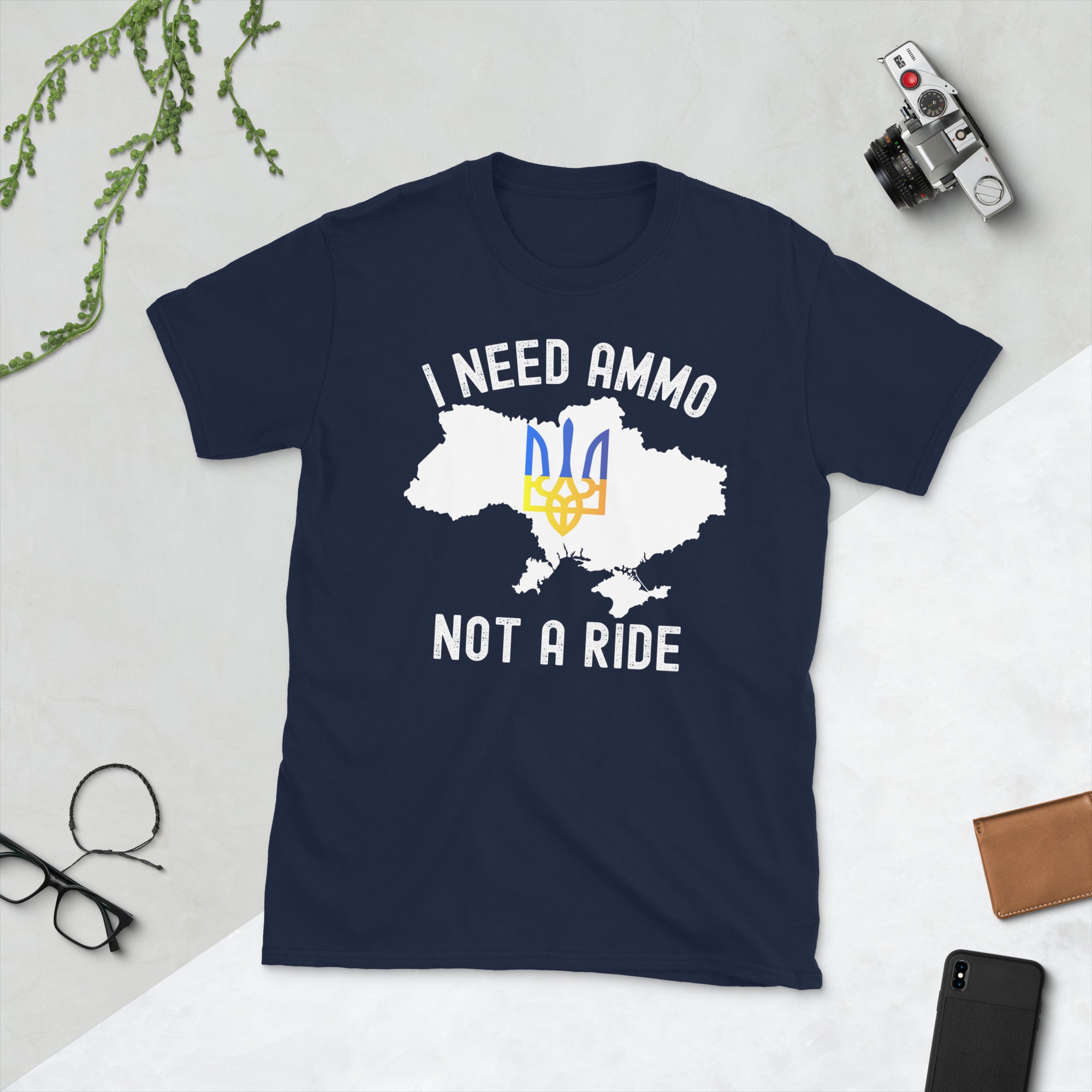 I Need Ammo Not a Ride, Ukraine Shirt, Support Ukraine Tee, Stand with Ukraine Gift, Puck Futin Shirt, Ukraine Flag Shirt, The Fight is Here