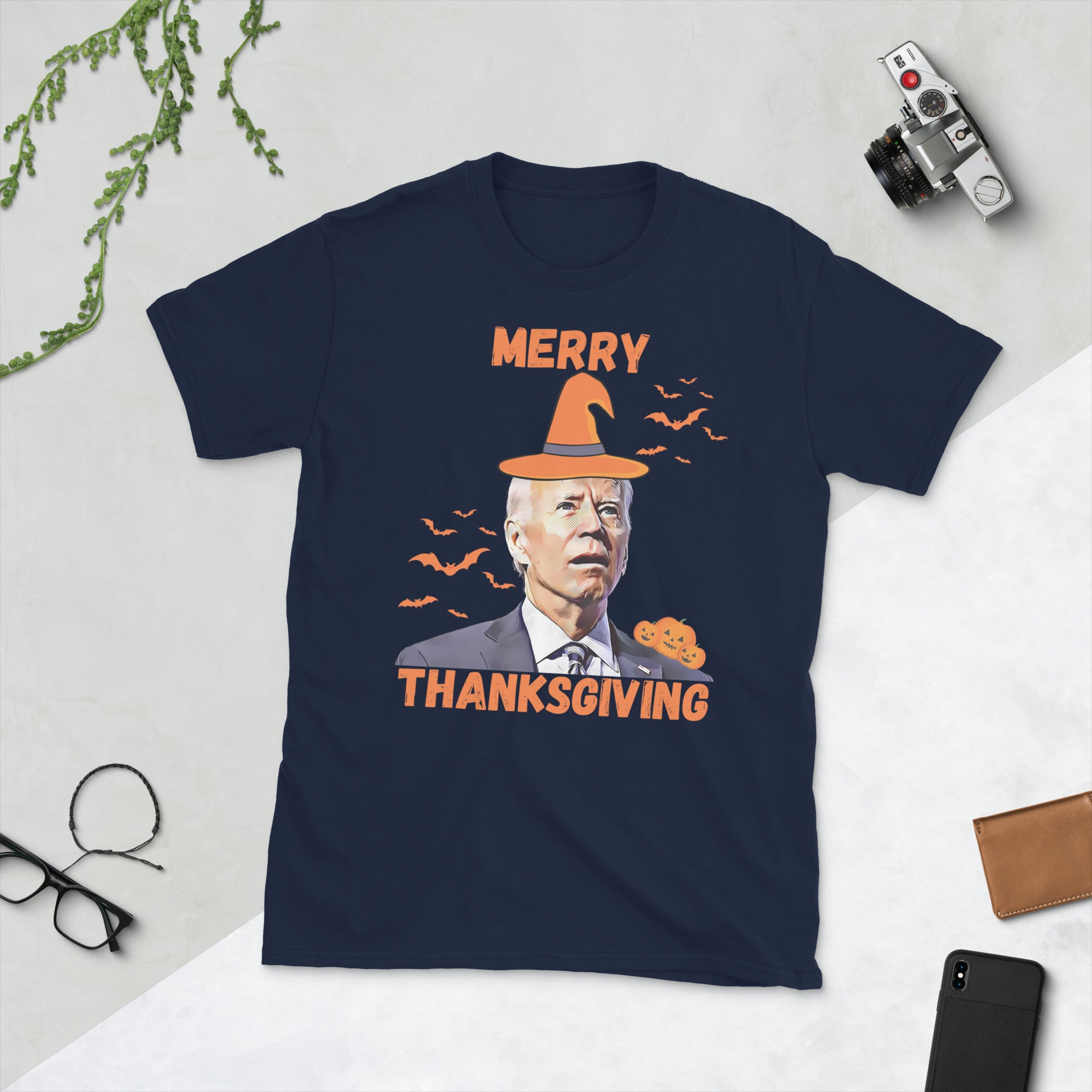 Funny Joe Biden Confused Merry Thanksgiving Halloween Shirt, Halloween Biden Shirt, Republican Tshirt, FJB Shirt, Halloween Gifts For Him - Madeinsea©