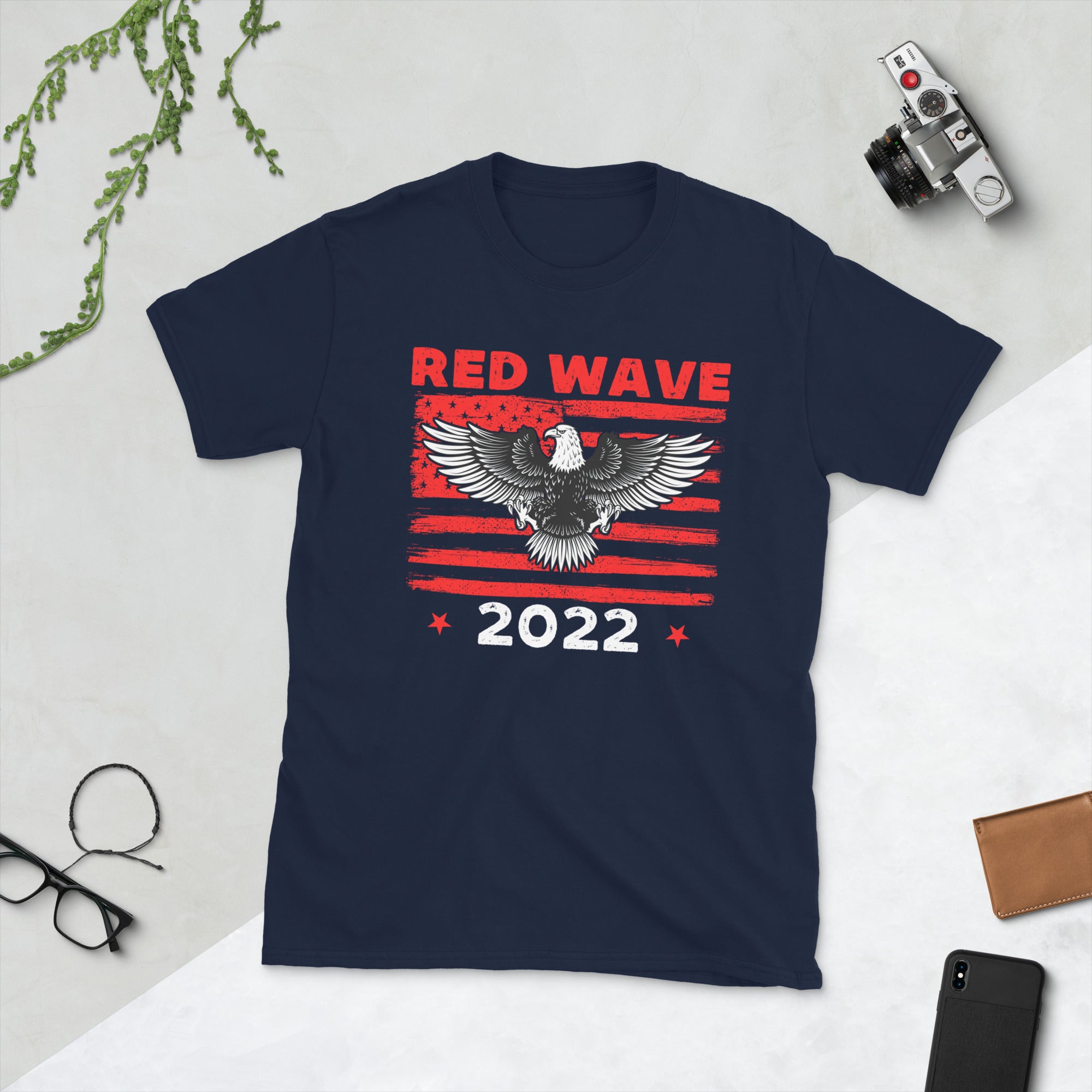 Red Wave 2022 Shirt, Vote Red Shirt, Trump 2022 Shirt, Republican Gifts, Conservative Tshirt, Donald Trump T-Shirts, Patriotic Apparel Gifts - Madeinsea©