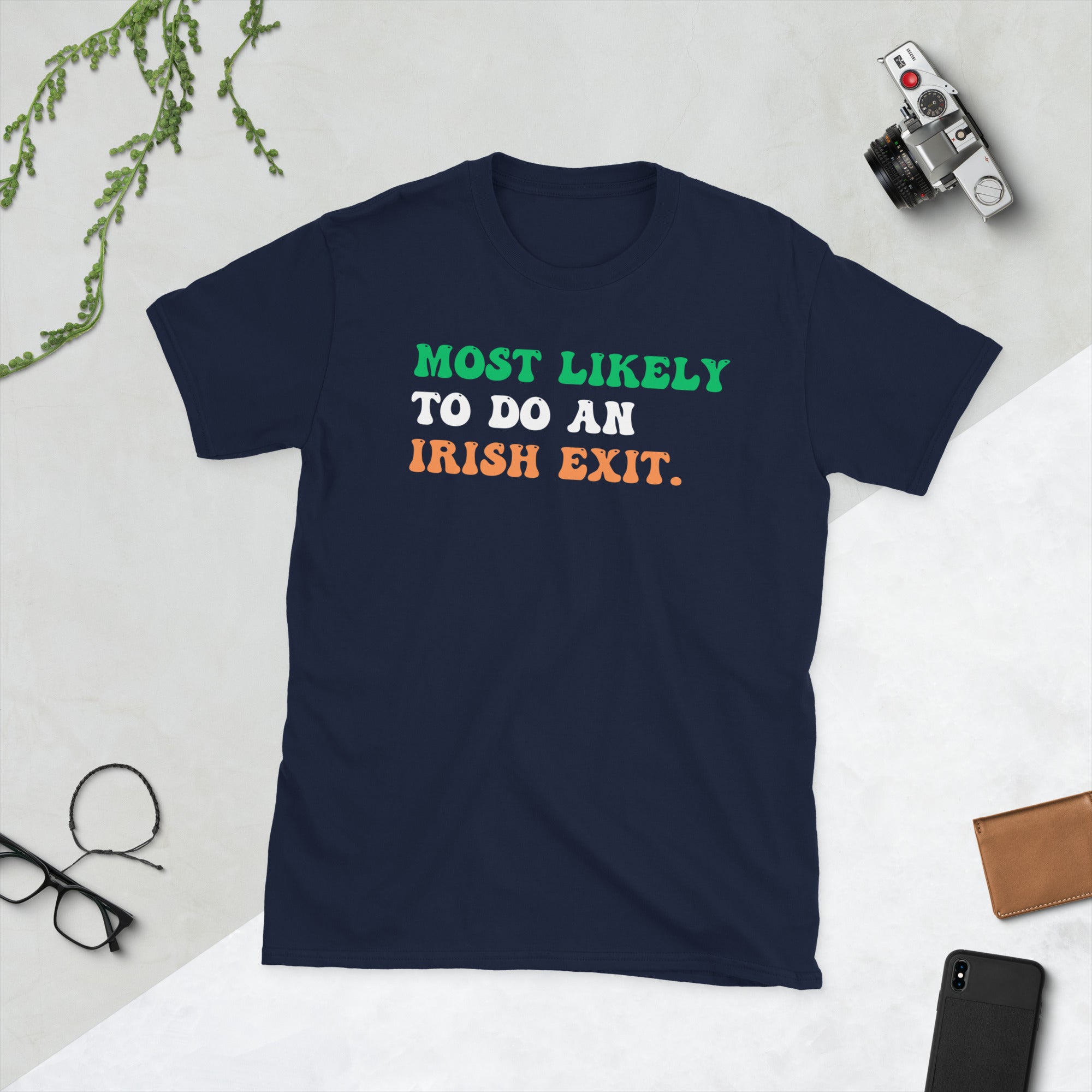 Most Likely To Do An Irish Exit Shirt, St Patricks Day Party Group Matching Tshirts, St Patricks Day Tee, Irish Gifts, Shamrock T Shirt - Madeinsea©