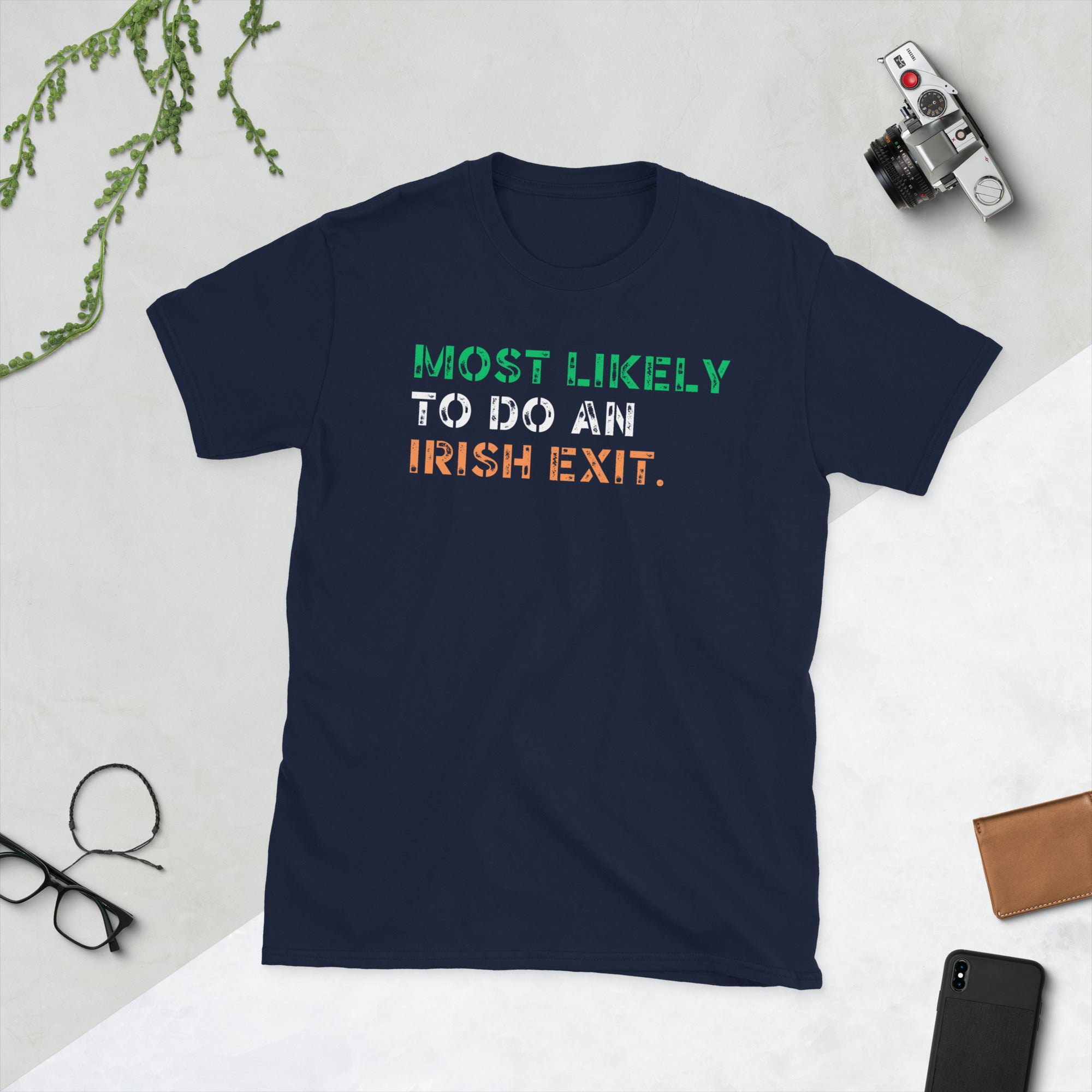 Most Likely To Do An Irish Exit Shirt, St Patricks Day Party Group Matching Tshirts, St Patricks Day Tee, Irish Gifts, Shamrock T Shirt - Madeinsea©