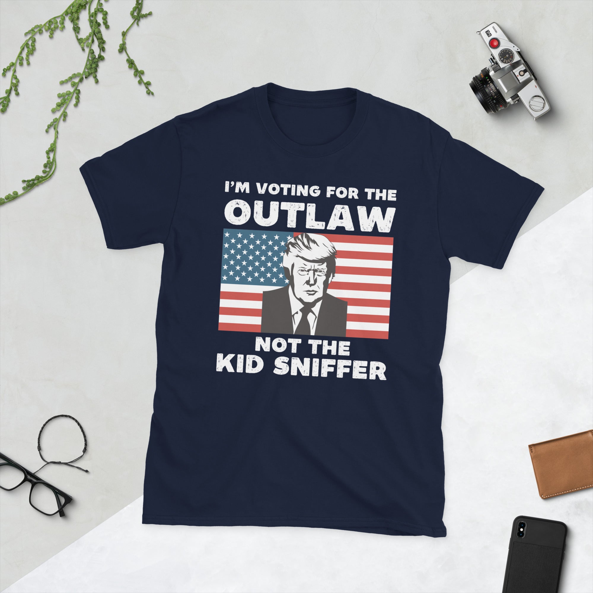 Ich wähle den Outlaw, Felon Trump 2024 Shirt, Trump verurteilt, Felon for President, Republikaner T-Shirt, Konservatives T-Shirt, Patriotisches Geschenk