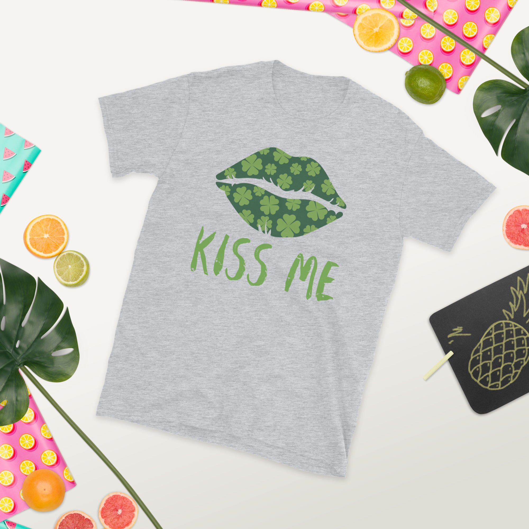 Lucky Kiss Shirt, St Patricks Day Shirt, Lucky TShirt, Saint Patricks Lips Shirt, St Patrick&#39;s Day Gifts, St Paddys Womens Gift Shirt - Madeinsea©