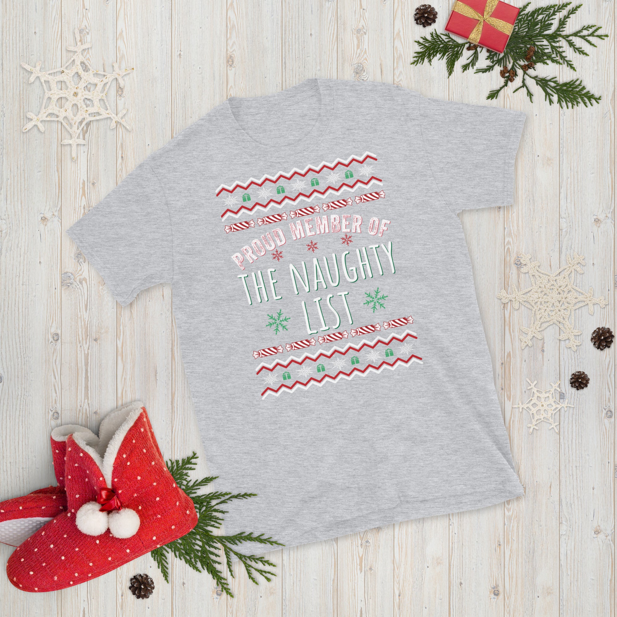 Proud Member of The Naughty List Shirt, Funny Christmas Shirt, Proud Member Shirt, Nice List Shirt, Naughty Christmas, Naughty Or Nice - Madeinsea©