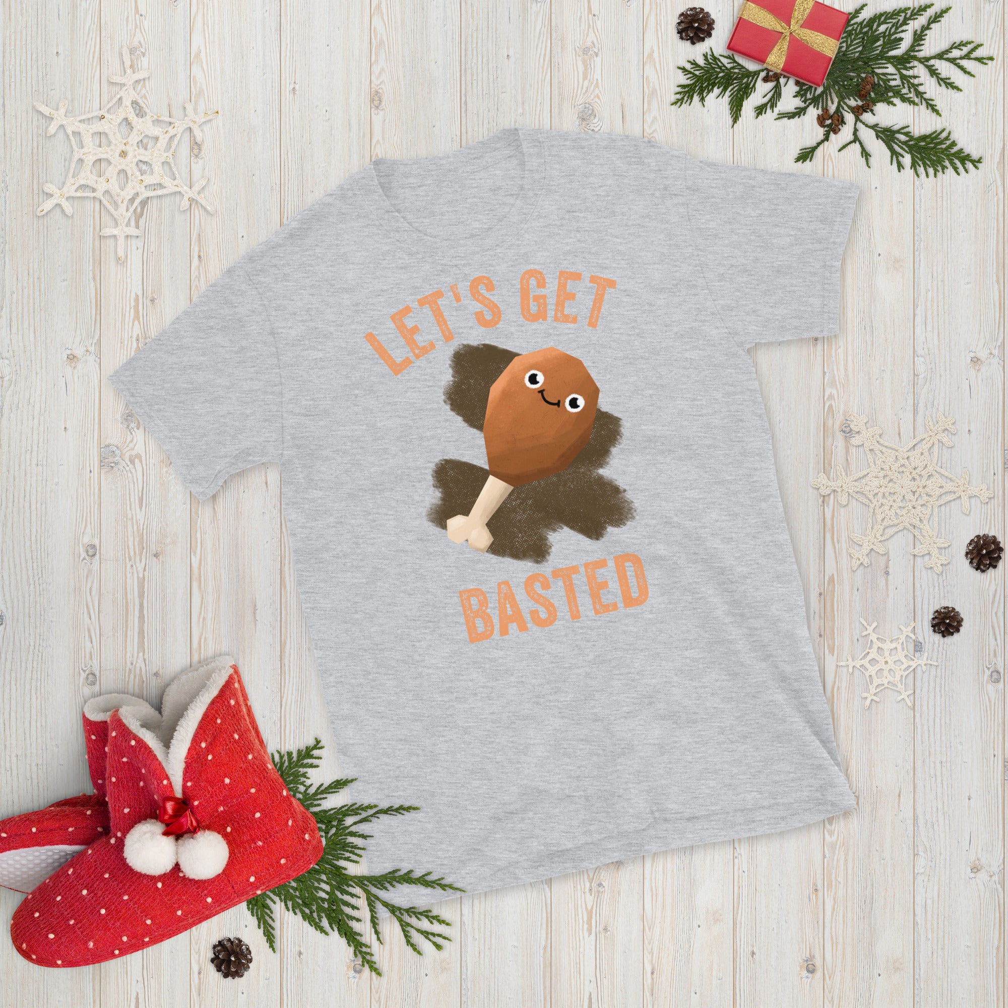 Let&#39;s Get Basted Thanksgiving Shirts, Family Thanksgiving Shirt, Thanksgiving Gift Shirts, Funny Thanksgiving Shirts, Matching Shirt - Madeinsea©