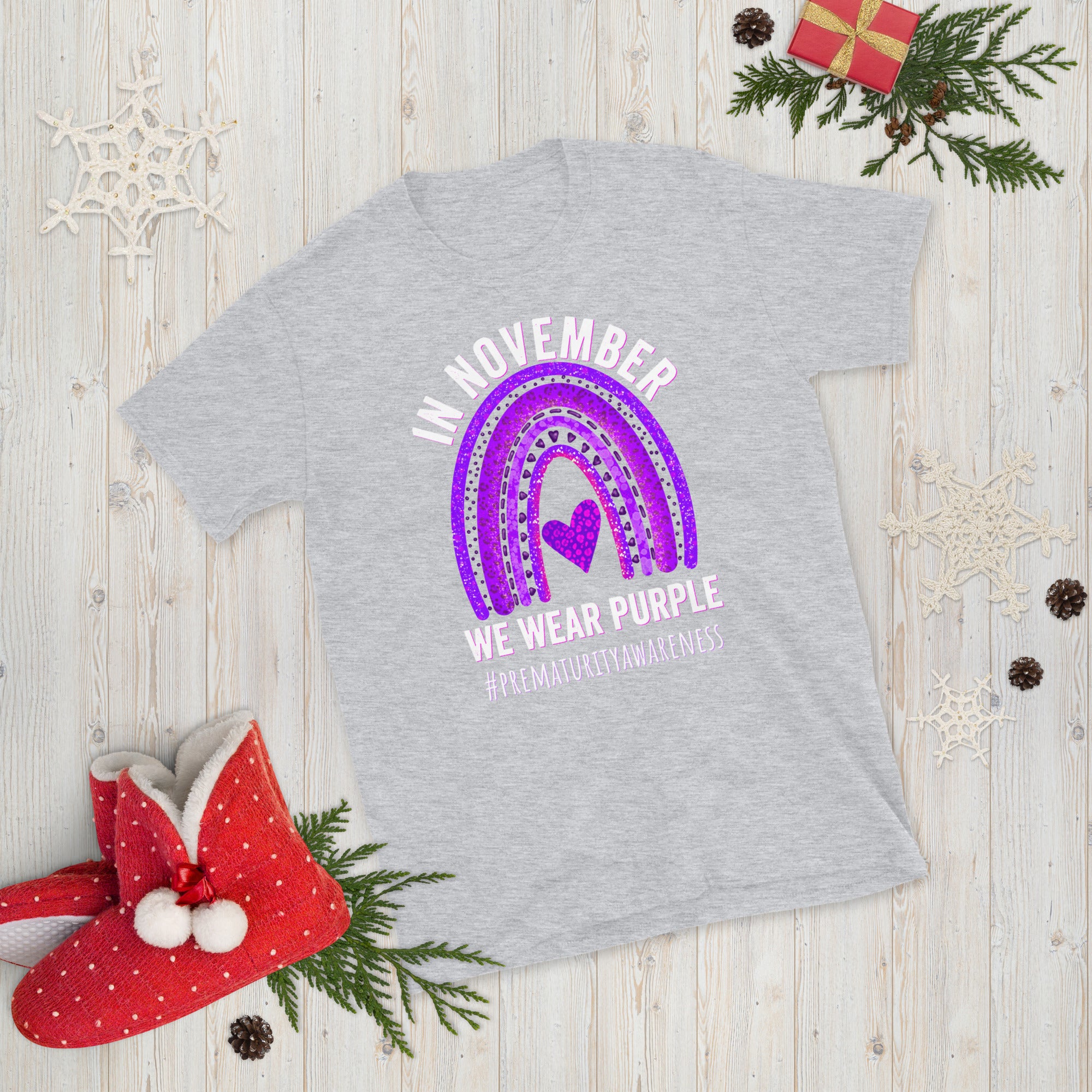 Prematurity Awareness Shirt, In November We Wear Purple Shirt, NICU Mom Shirt, Preemie Mom Shirt, Nicu Nurse T Shirt, Preemie Awareness - Madeinsea©