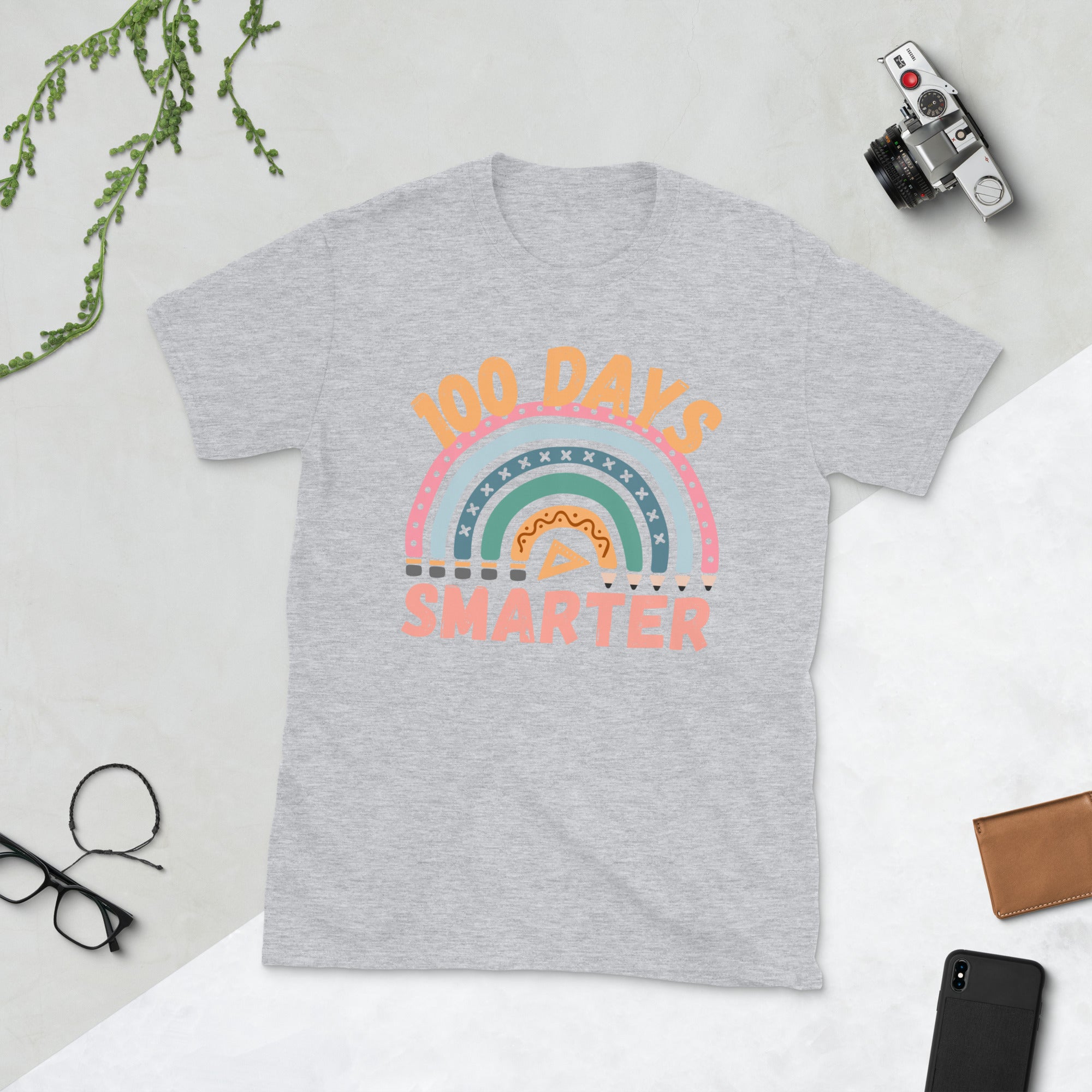 100 Days Smarter Teacher Shirt, 100 Days of School Shirt Teacher, Math Teacher TShirt, Algebra Teacher Gifts, 100 Days of School Gift