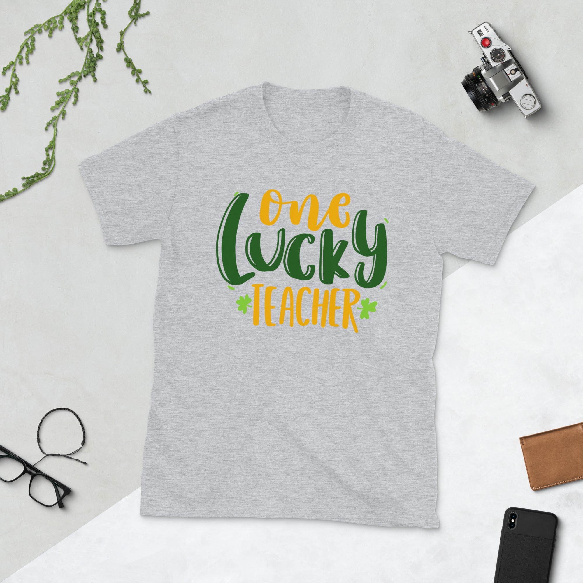 One Lucky Teacher Shirt, St Patricks Day Teacher Shirt,Lucky TShirt, St. Patricks Gifts, Shamrock Shirt, St. Patty&#39;s Shirt,Teacher Shirts - Madeinsea©