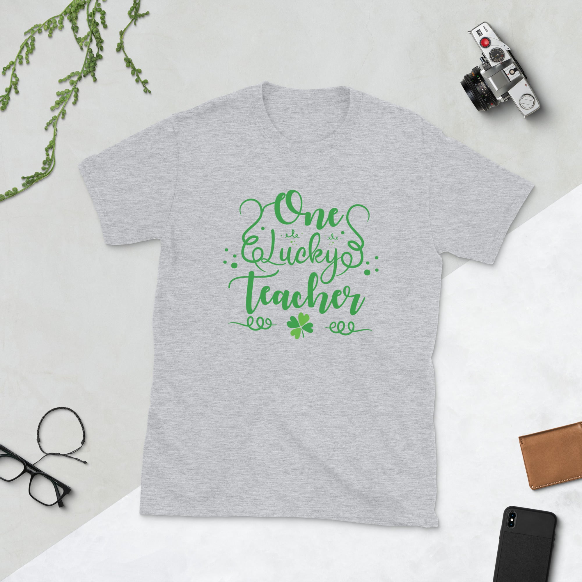 One Lucky Teacher Shirt, St Patricks Day Teacher Shirt,Lucky Teacher TShirt, St Patricks Gifts, Shamrock Tee, St. Pattys Shirt,Teacher Shirt - Madeinsea©