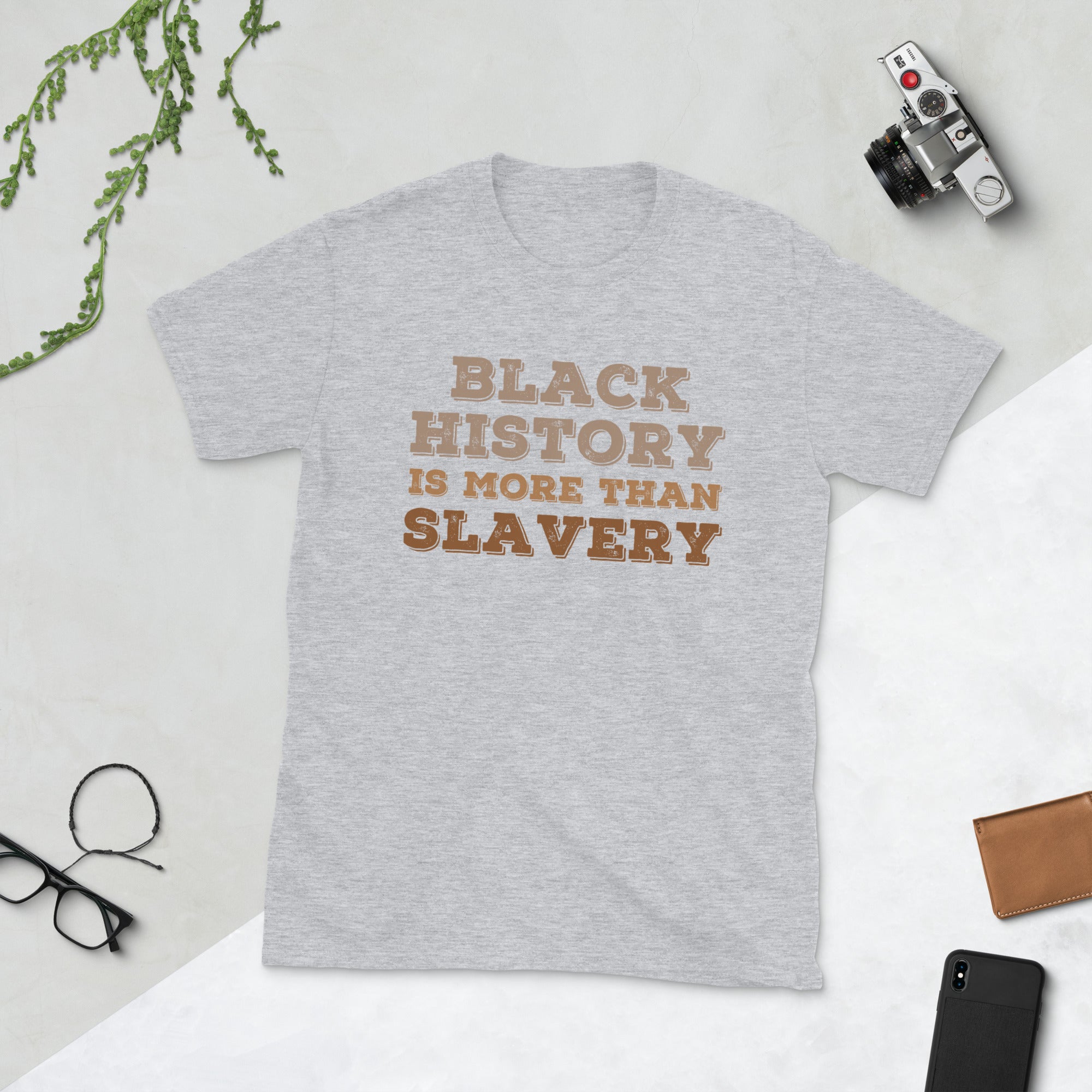 Black History Is More Than Slavery T-Shirt, Black History Month Shirt, African American Gift, Black Power, Black Lives Matter, Melanin Shirt - Madeinsea©