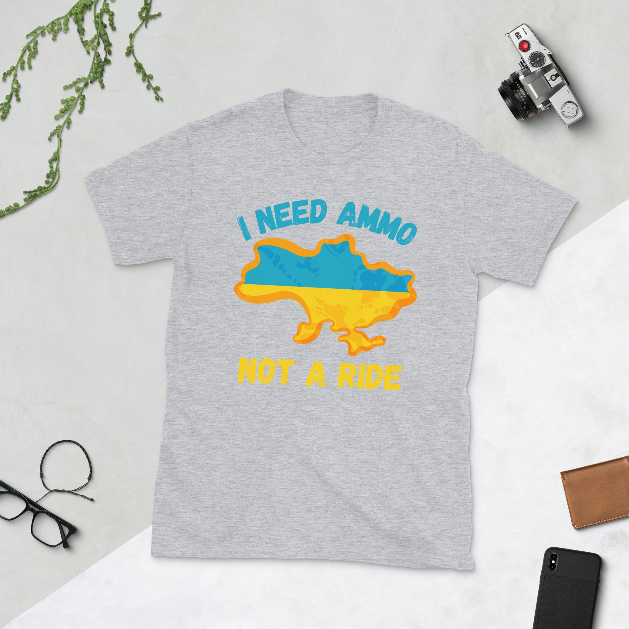 I Need Ammo Not A Ride Shirt, President Zelensky Shirt, Support Ukraine Shirt, Stand with Ukraine Tee, Puck Futin Shirt, Ukraine Flag Shirt