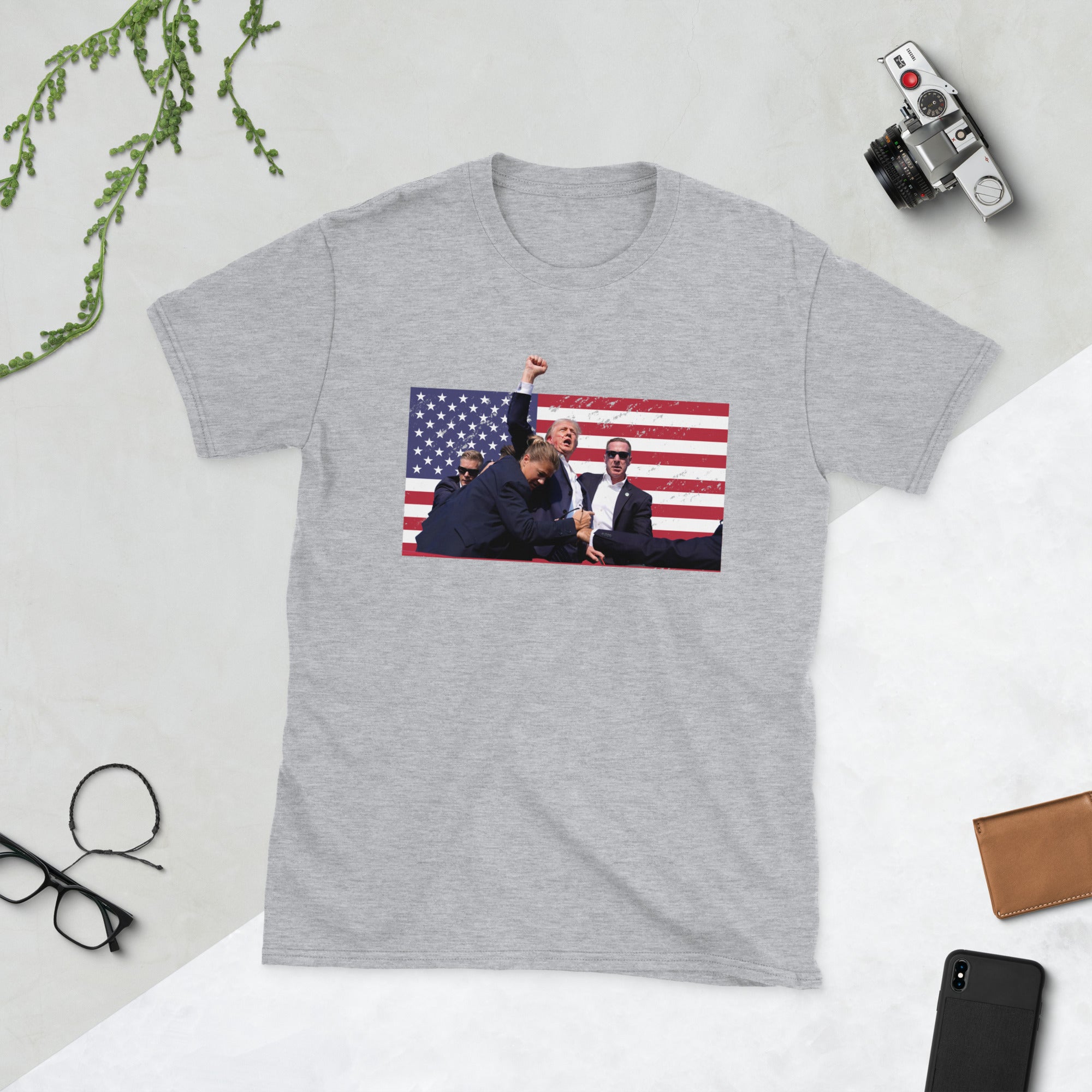 Trump 2024 Shirt, Trump Shot Shirt, Trump Pennsylvania Rally, Republikaner Geschenke, Präsident Trump, MAGA Shirt, Politisches Shirt, Wahlshirt