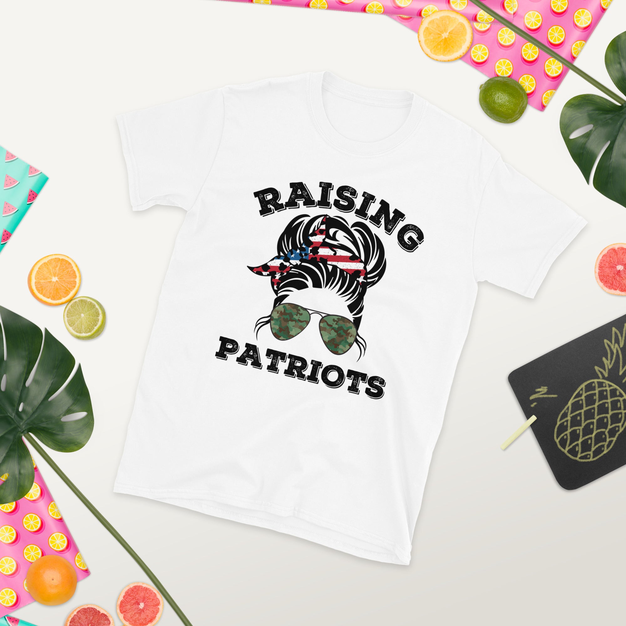 Raising Patriots Shirt, Patriot Mom T-Shirt, Republican Mom Shirt, American Mom, Conservative Mom Gifts, Raising Lions, USA Mom Gifts - Madeinsea©