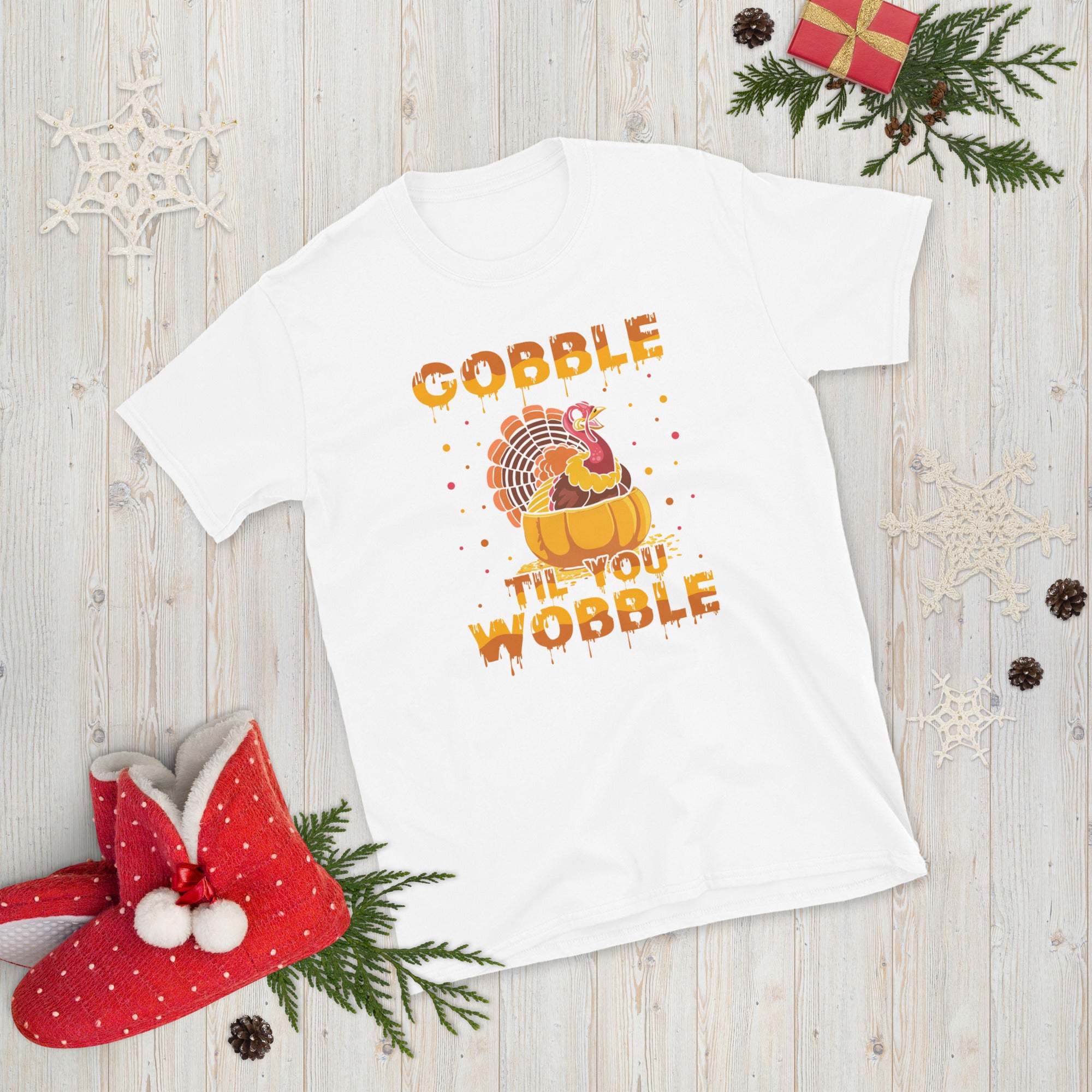 Gobble Til You Wobble Shirt, Gobble Wobble Shirt, Fall Shirts, Funny Turkey Shirt, Thanksgiving Shirt, Thanksgiving Outfit, Thanksgiving Tee - Madeinsea©