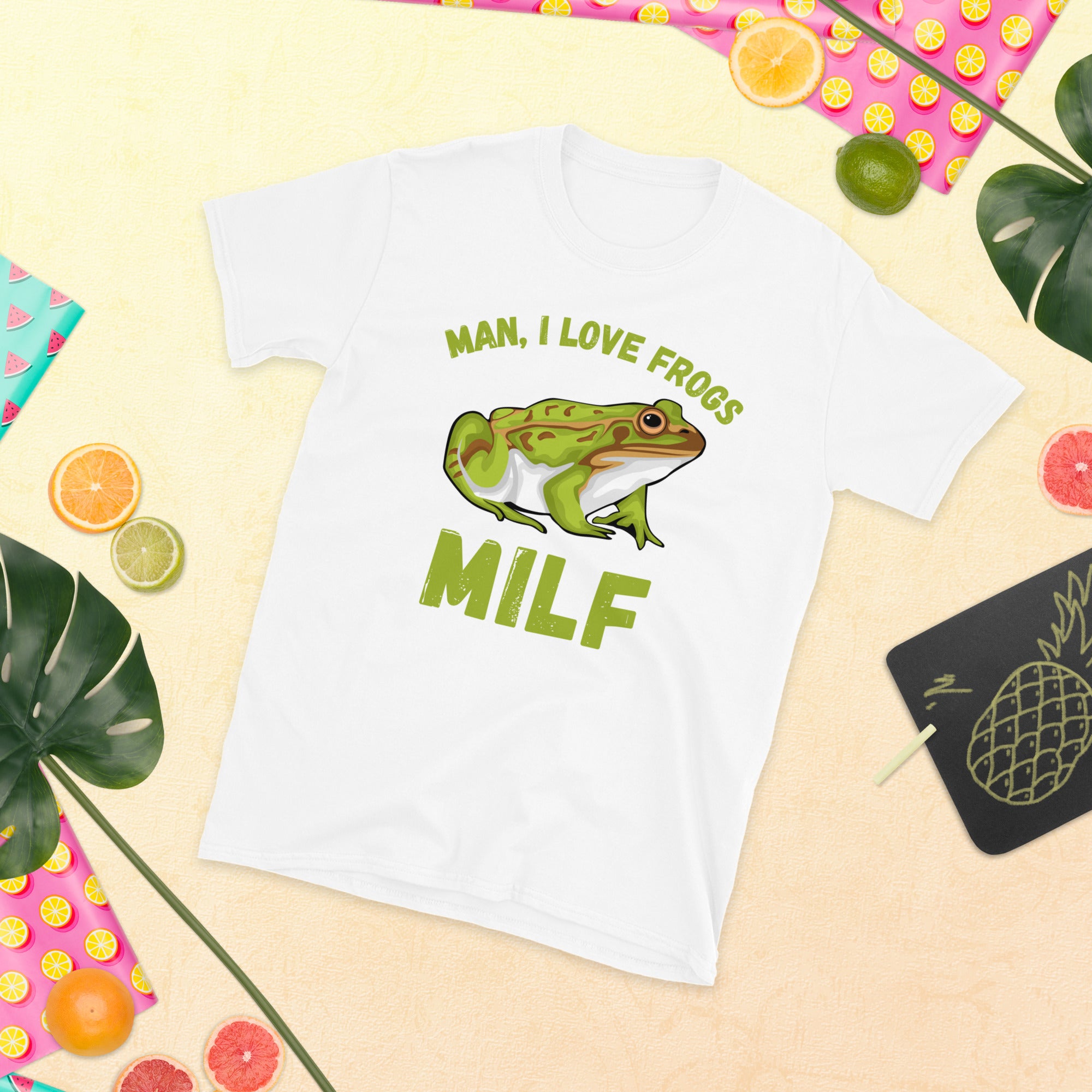 Funny MILF Man I Love Frogs T-Shirt, MILF Frogs Shirt, MILF Meme TShirt, Frog Meme T Shirt, Frog Lovers Gift, Funny Frog Gifts - Madeinsea©