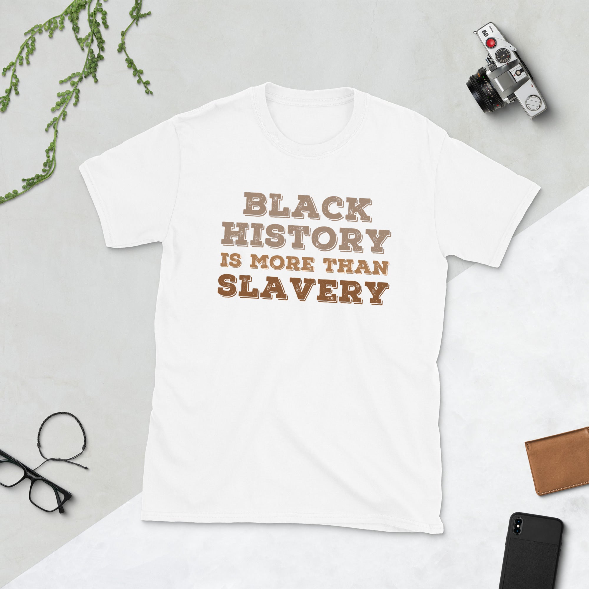 Black History Is More Than Slavery T-Shirt, Black History Month Shirt, African American Gift, Black Power, Black Lives Matter, Melanin Shirt - Madeinsea©