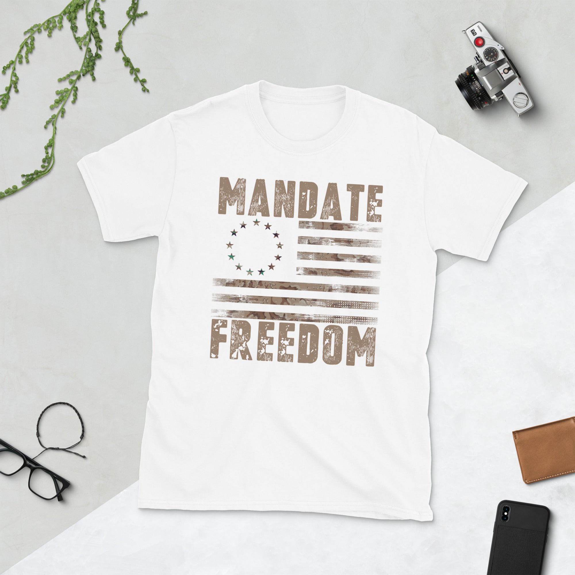 Mandate Freedom Shirt, Freedom Fighter Shirt, Medical Freedom TShirt, American Patriot Gift, Betsy Ross USA Flag, Stop The Mandates - Madeinsea©