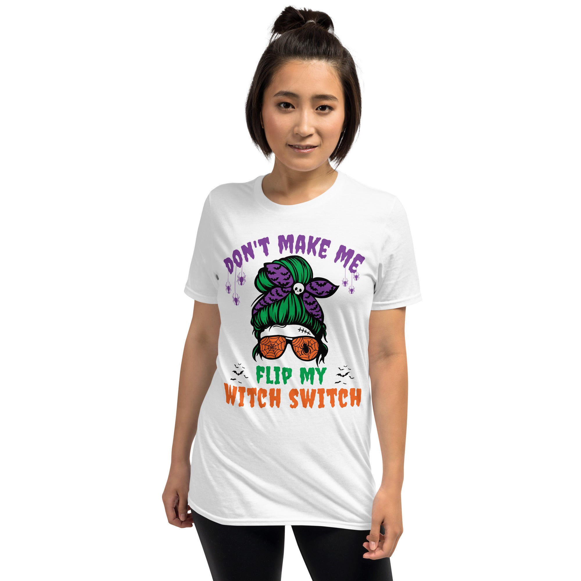 Don&#39;t Make Me Flip My Witch Switch, Funny Halloween Shirt, Halloween Costume, Funny Gift For Mom, Cute Halloween Witch Tshirt, Witch Tee - Madeinsea©