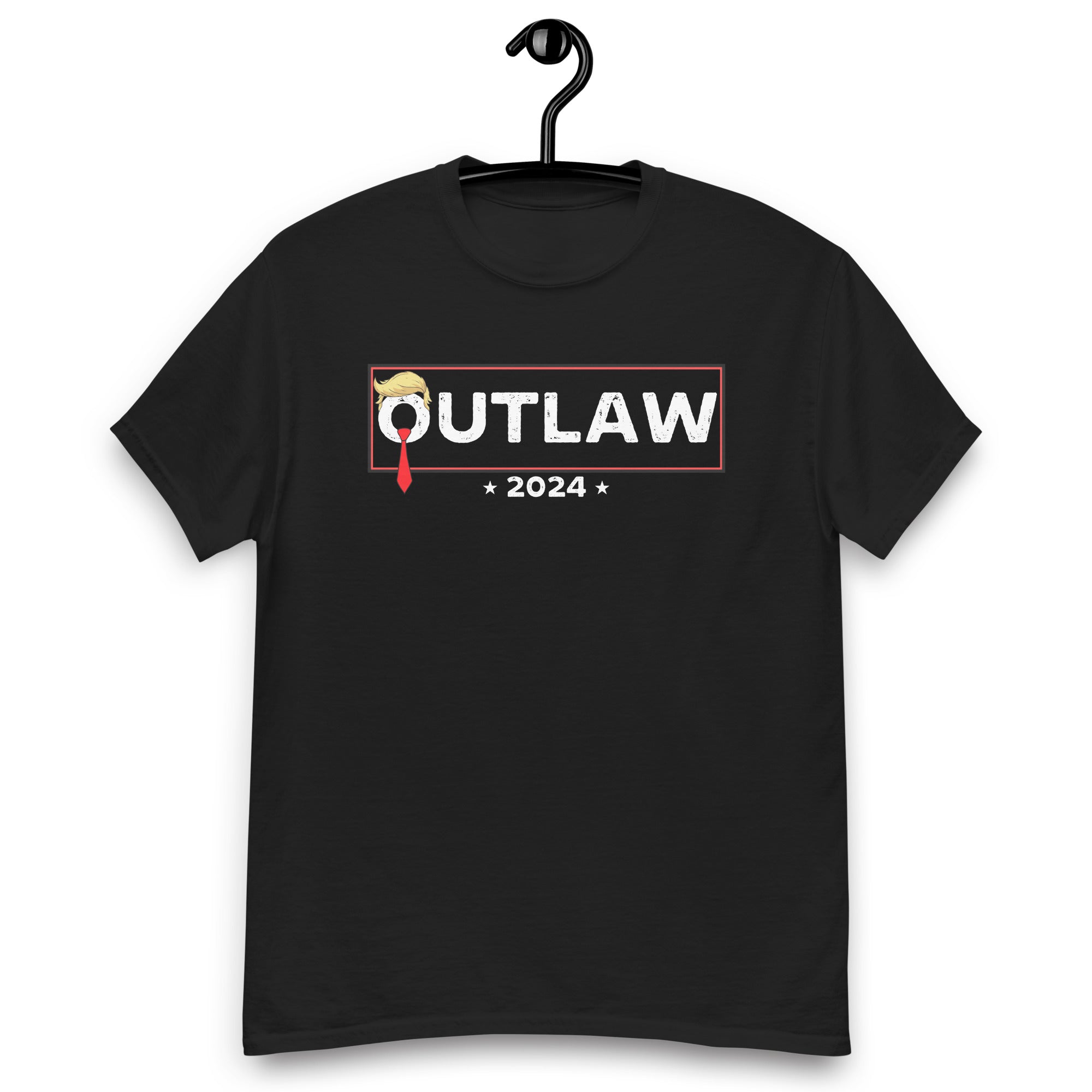 I&#39;m Voting for the Outlaw, Felon Trump 2024 Shirt, Trump Convicted, Felon For President, Republican TShirt, Conservative Tee, Patriotic Gift